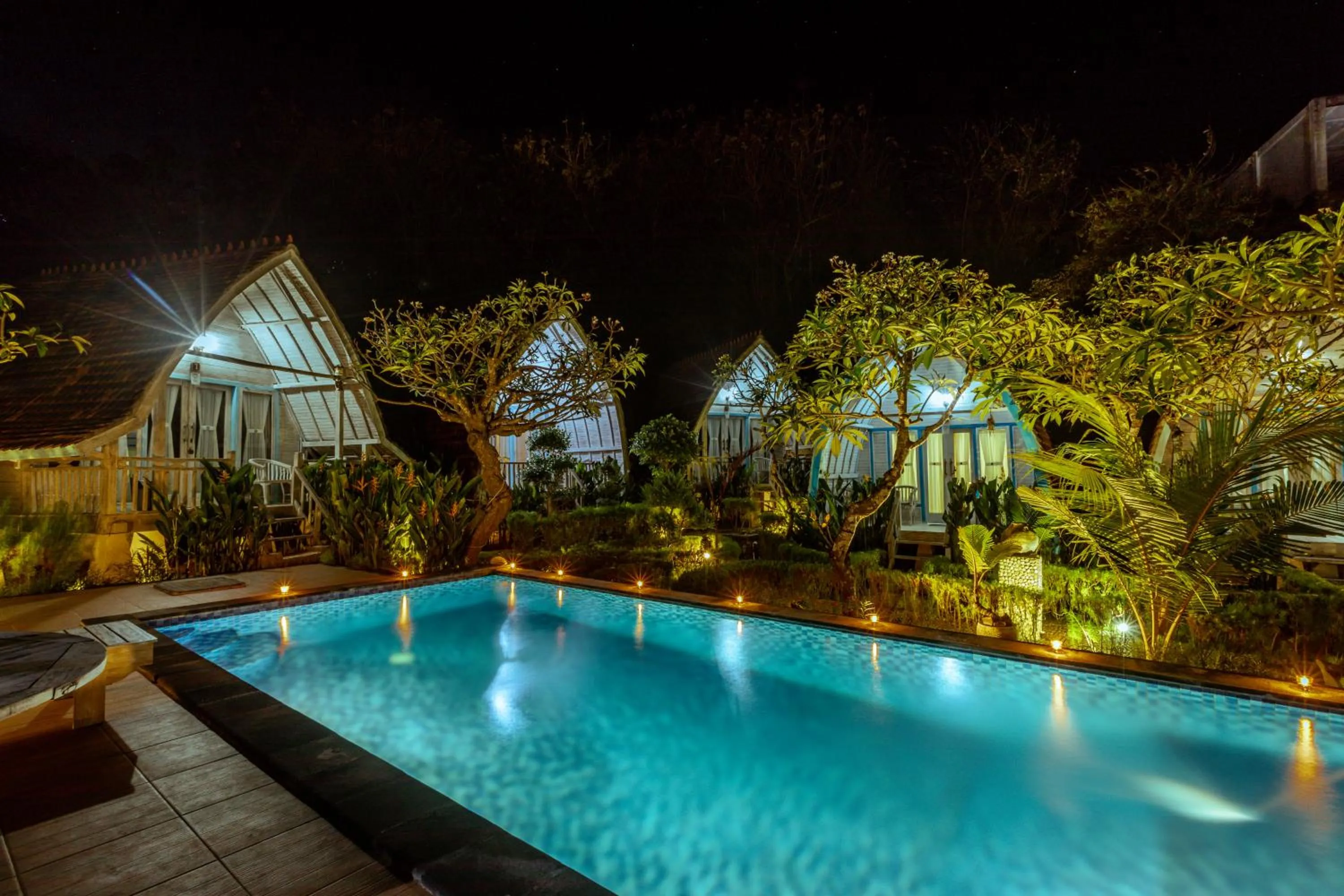 Swimming pool in Bakung Cozy Cottage