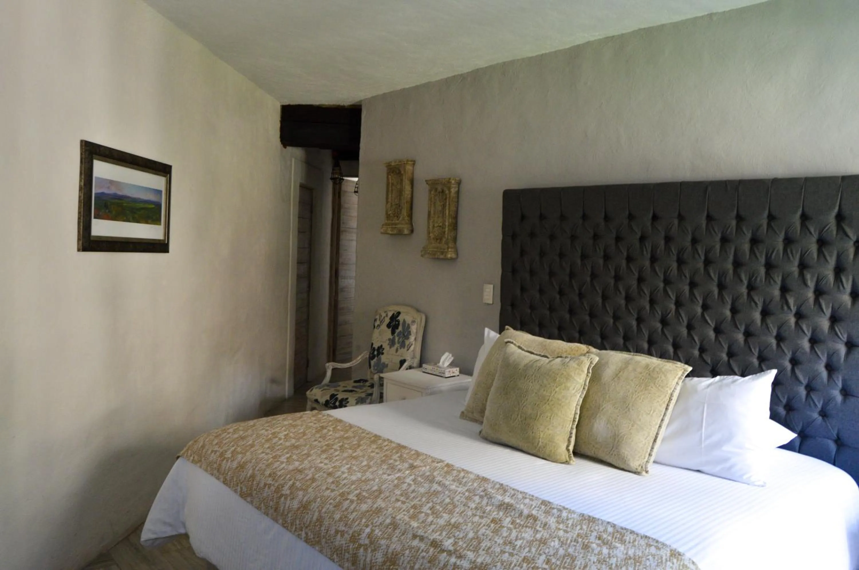 Bed in Hotel de Piedra
