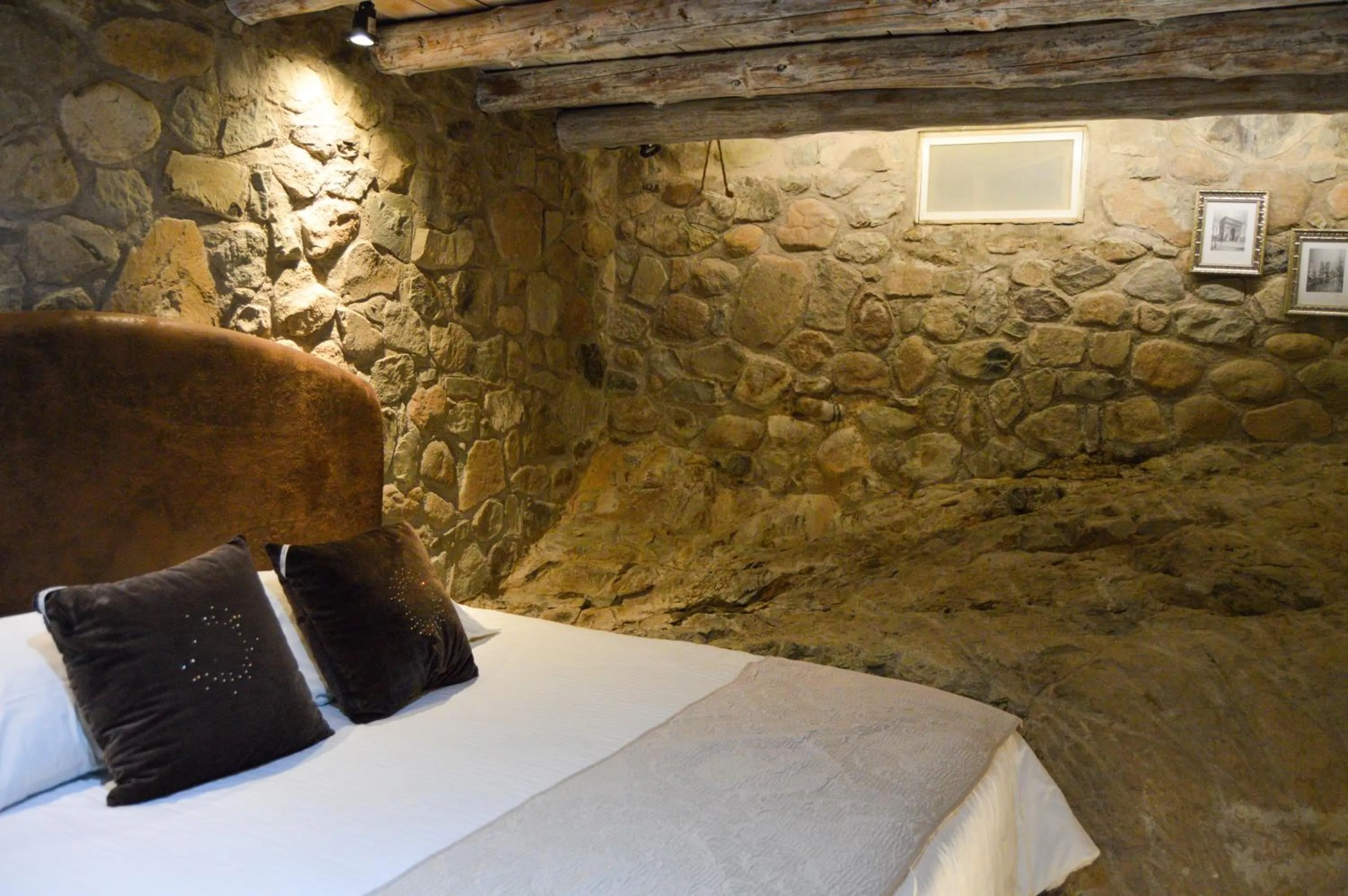 Bed in Hotel de Piedra