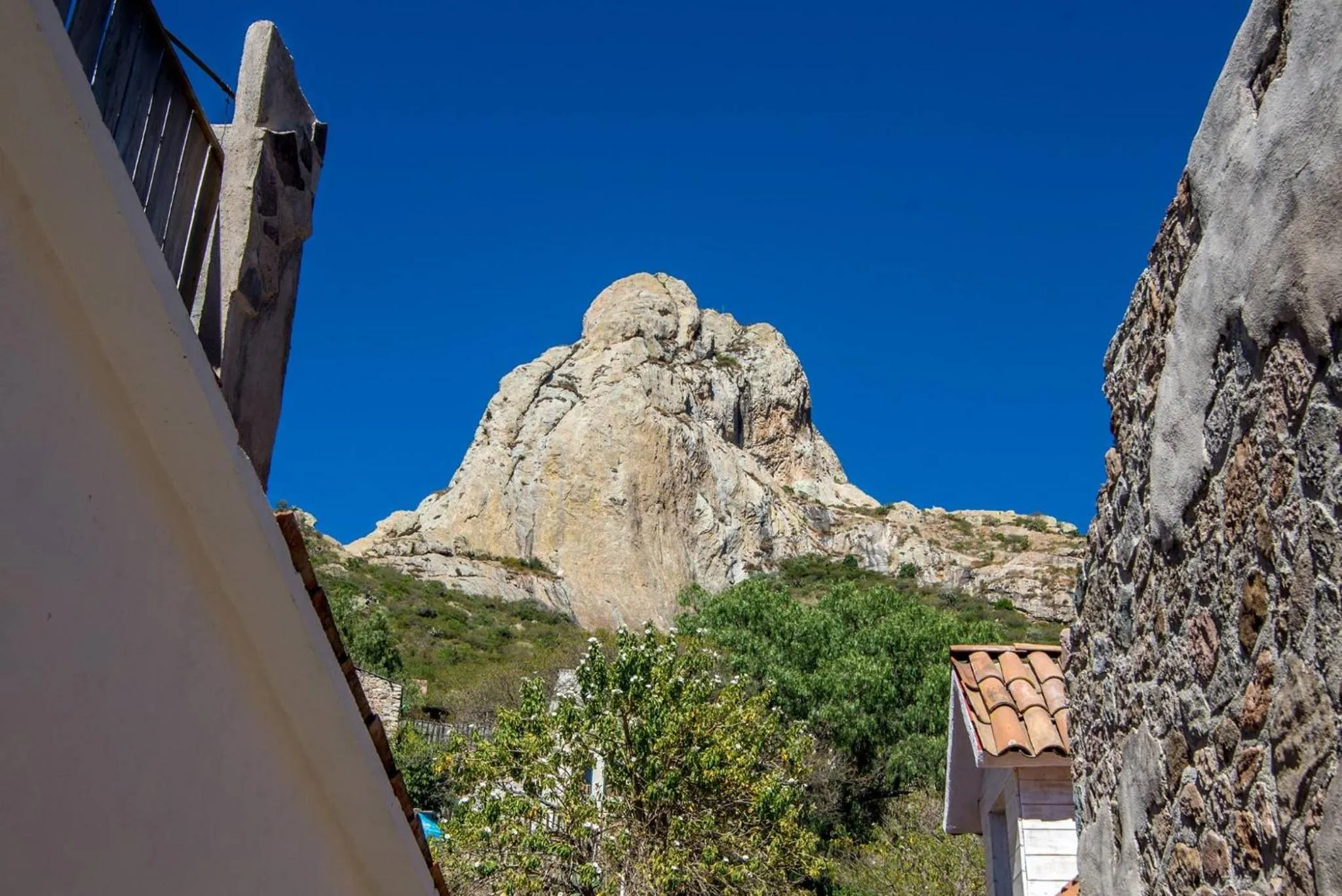 Natural landscape in Hotel de Piedra