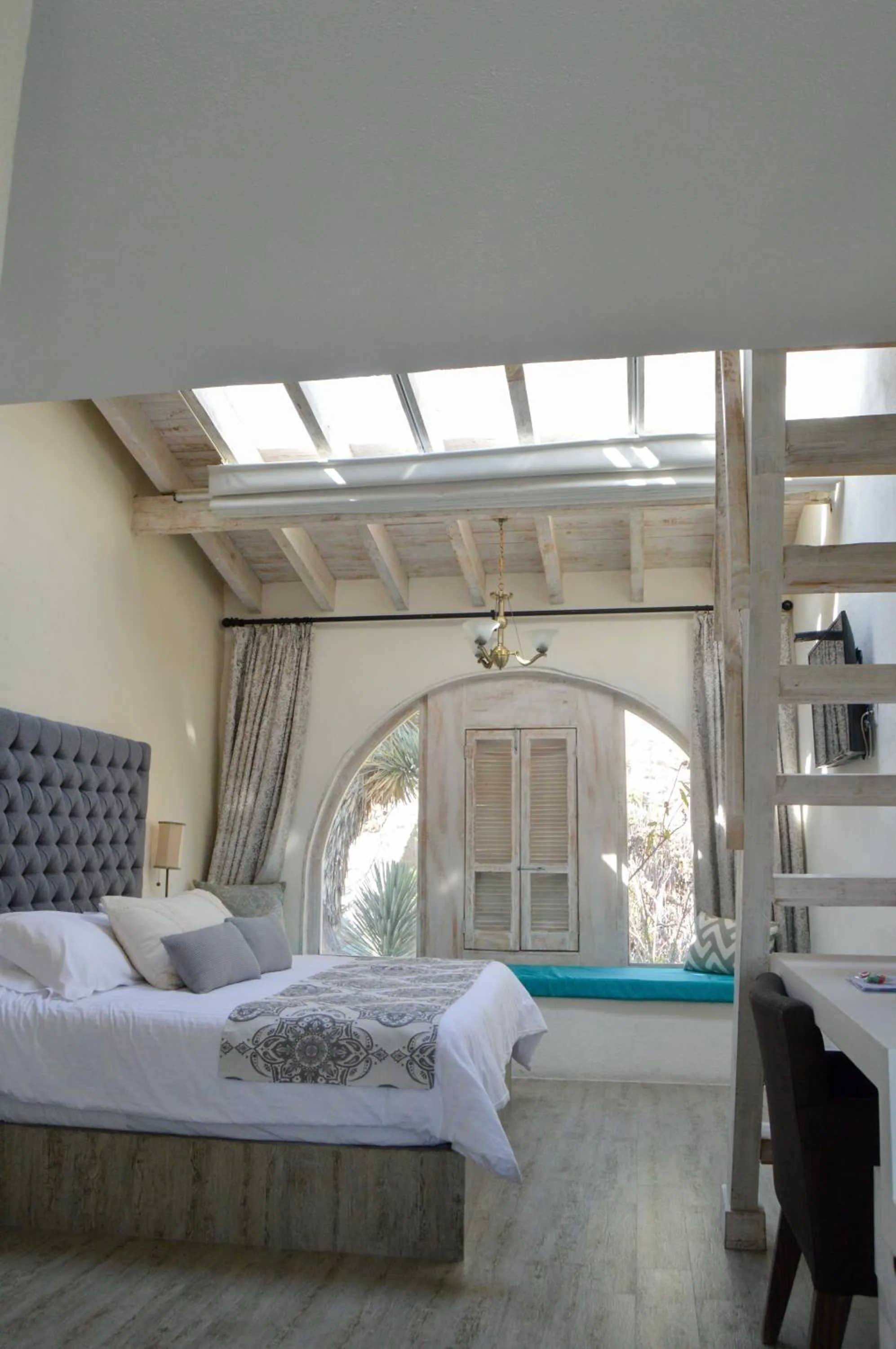 Bed in Hotel de Piedra