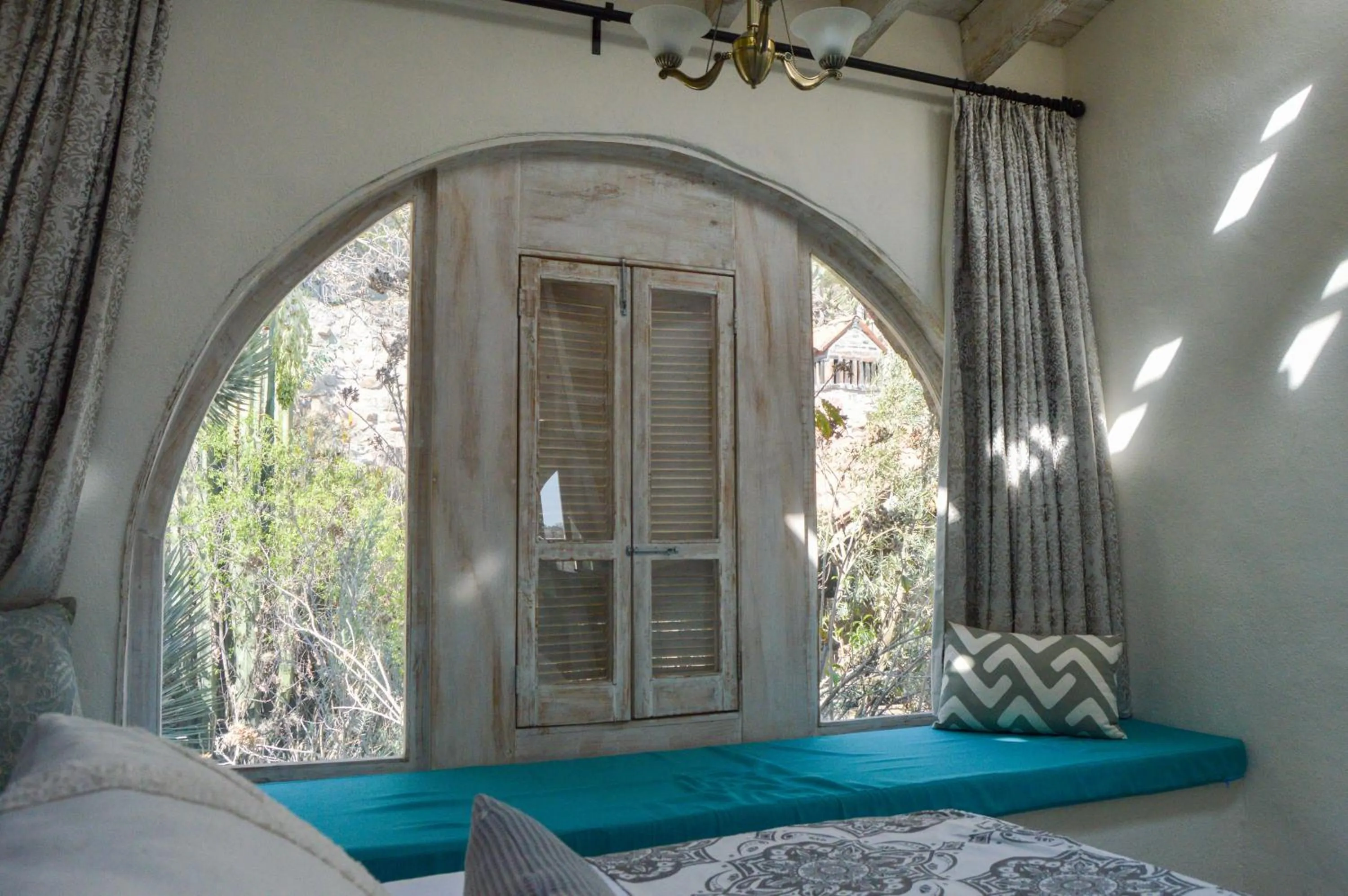 Bed in Hotel de Piedra