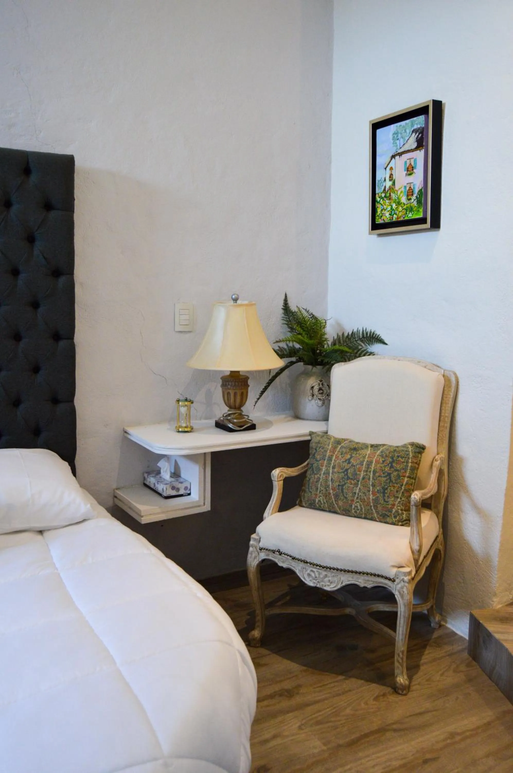 Bed in Hotel de Piedra