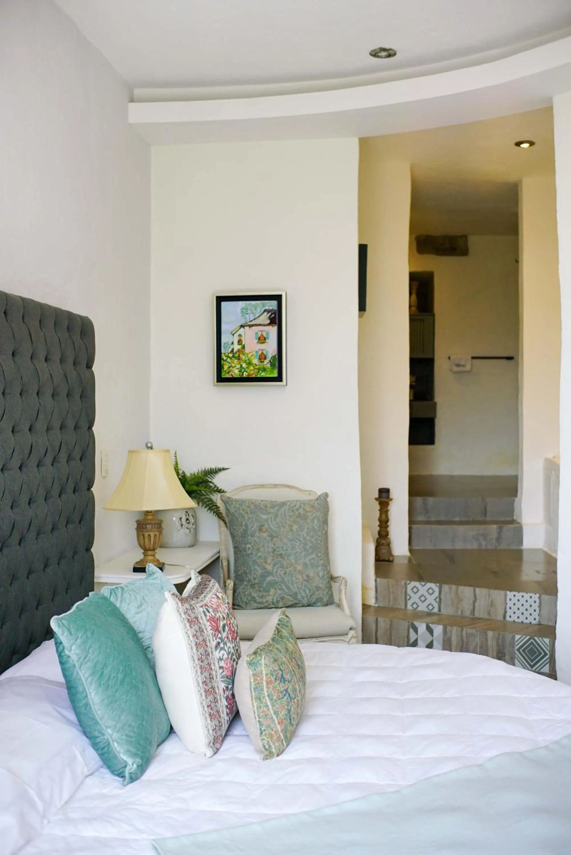 Bed in Hotel de Piedra