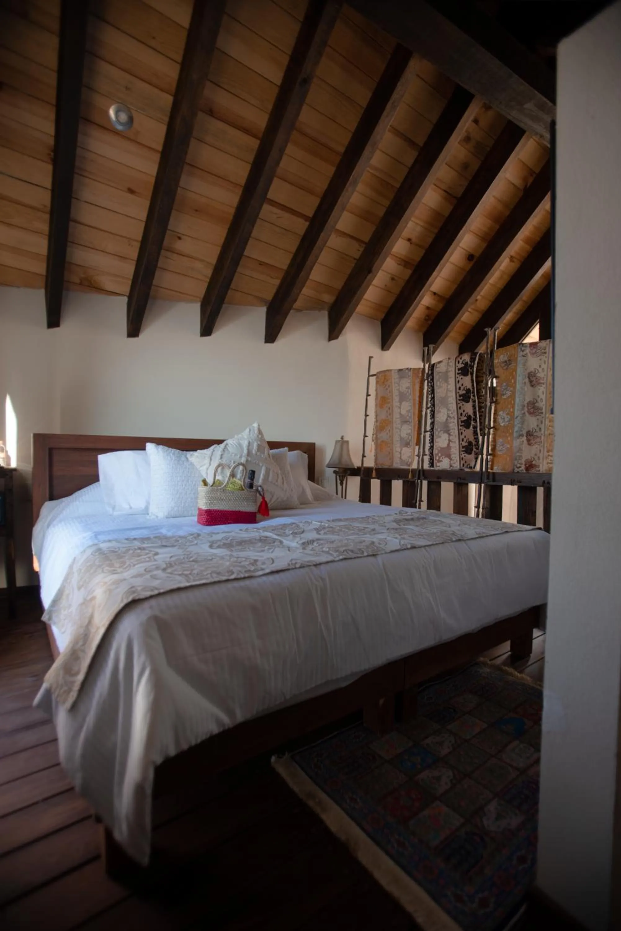 Bed in Hotel de Piedra