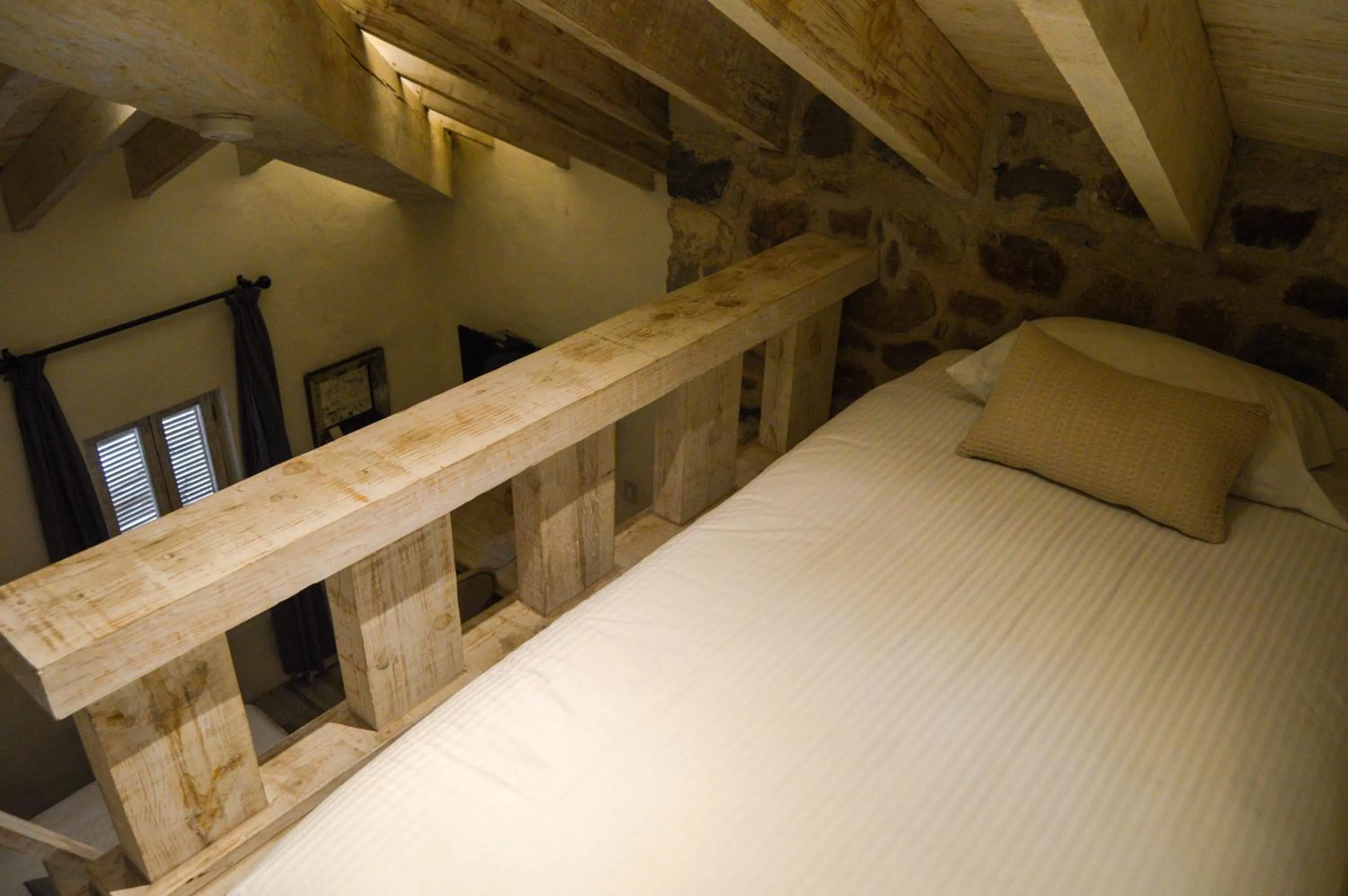 Bed in Hotel de Piedra