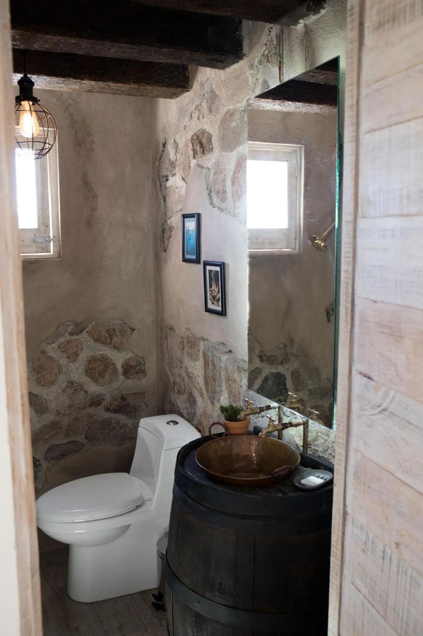 Bathroom in Hotel de Piedra