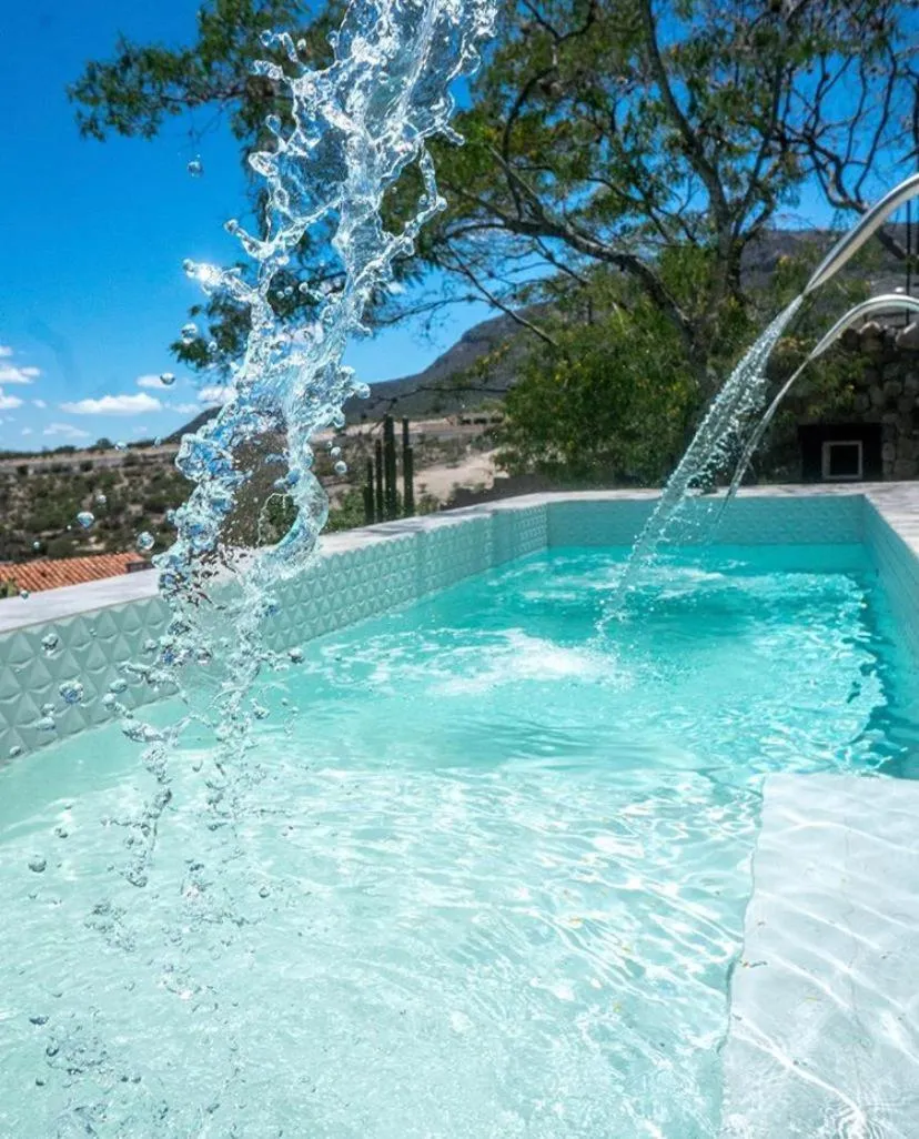 Swimming pool in Hotel de Piedra