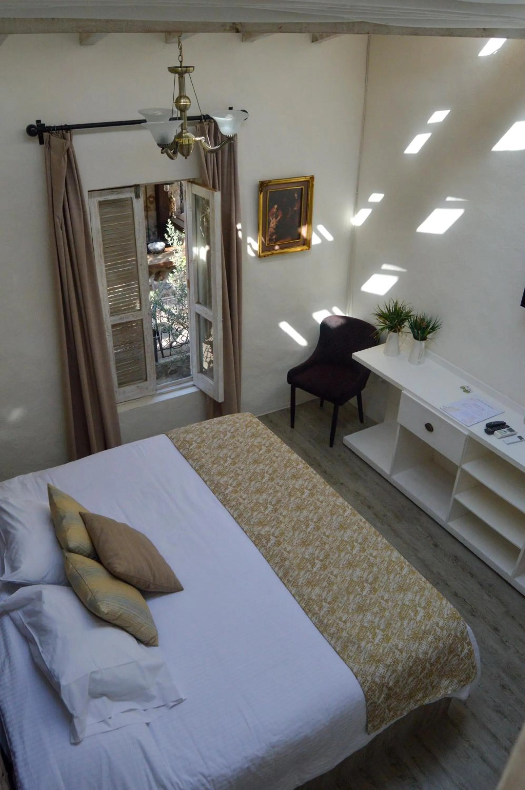 Bed in Hotel de Piedra