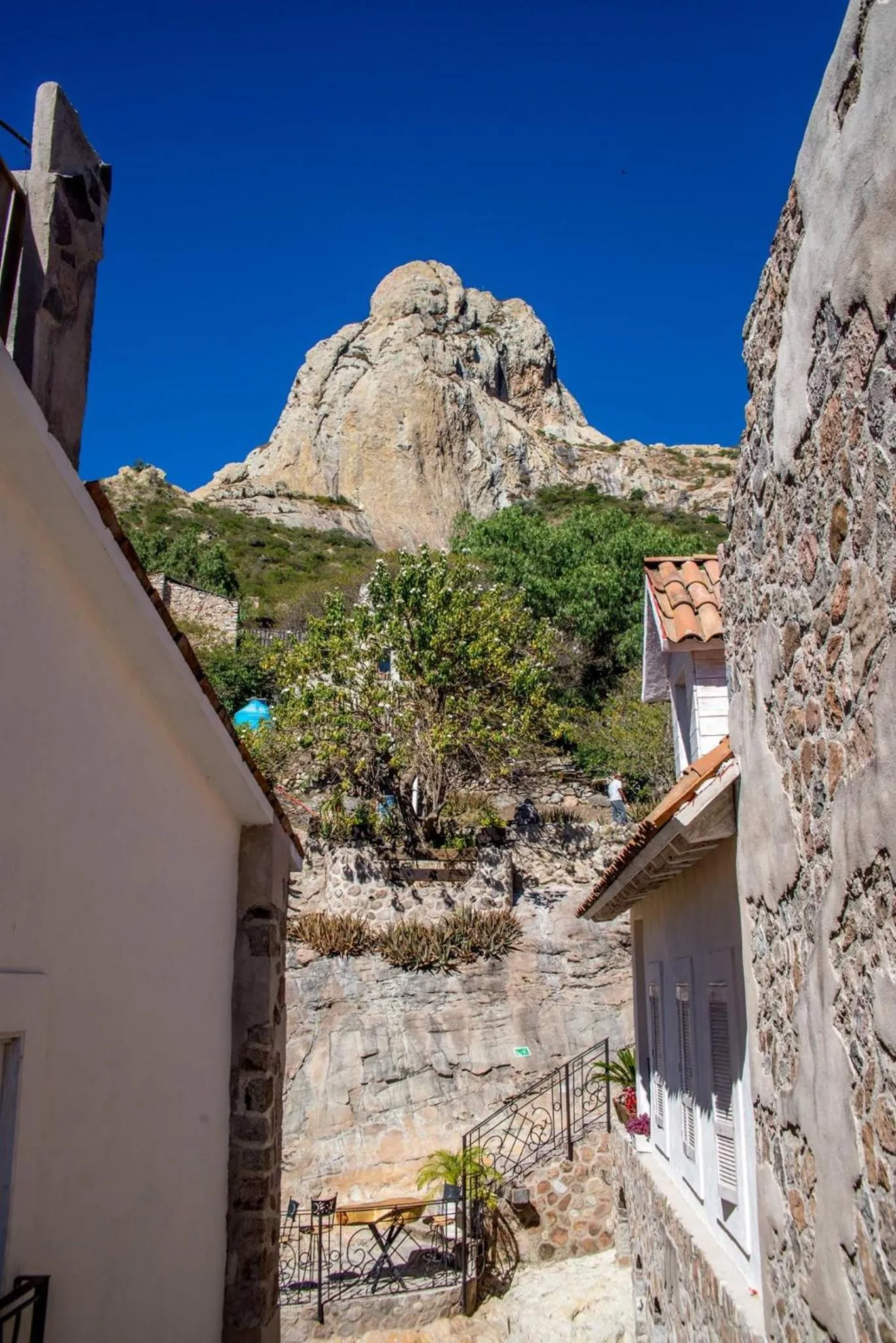 Natural landscape in Hotel de Piedra