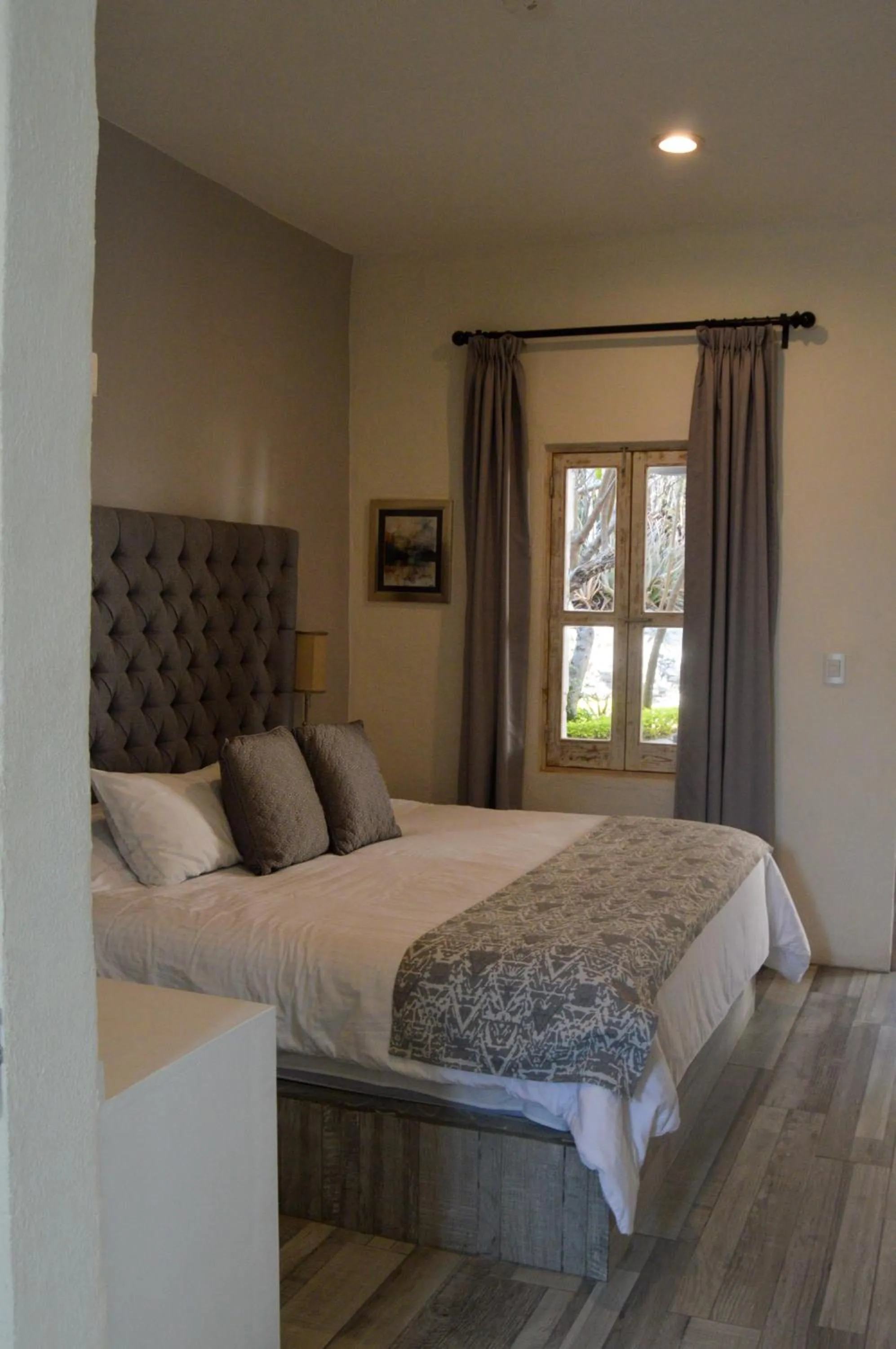 Bed in Hotel de Piedra