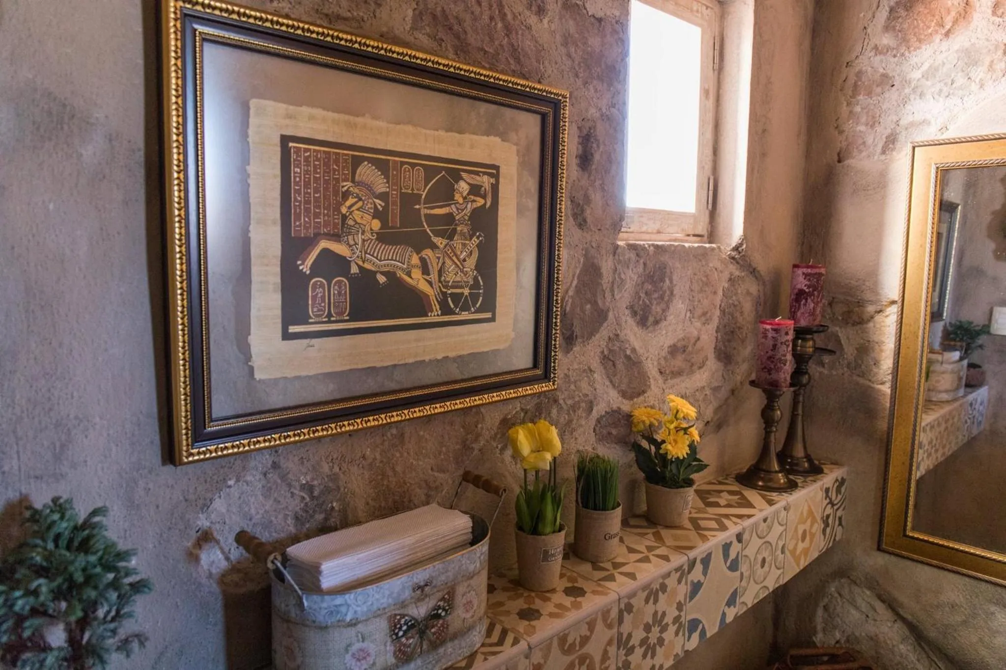 Bathroom in Hotel de Piedra