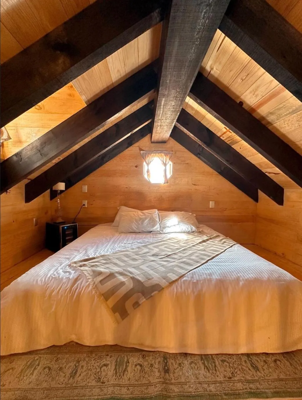 Bed in Hotel de Piedra