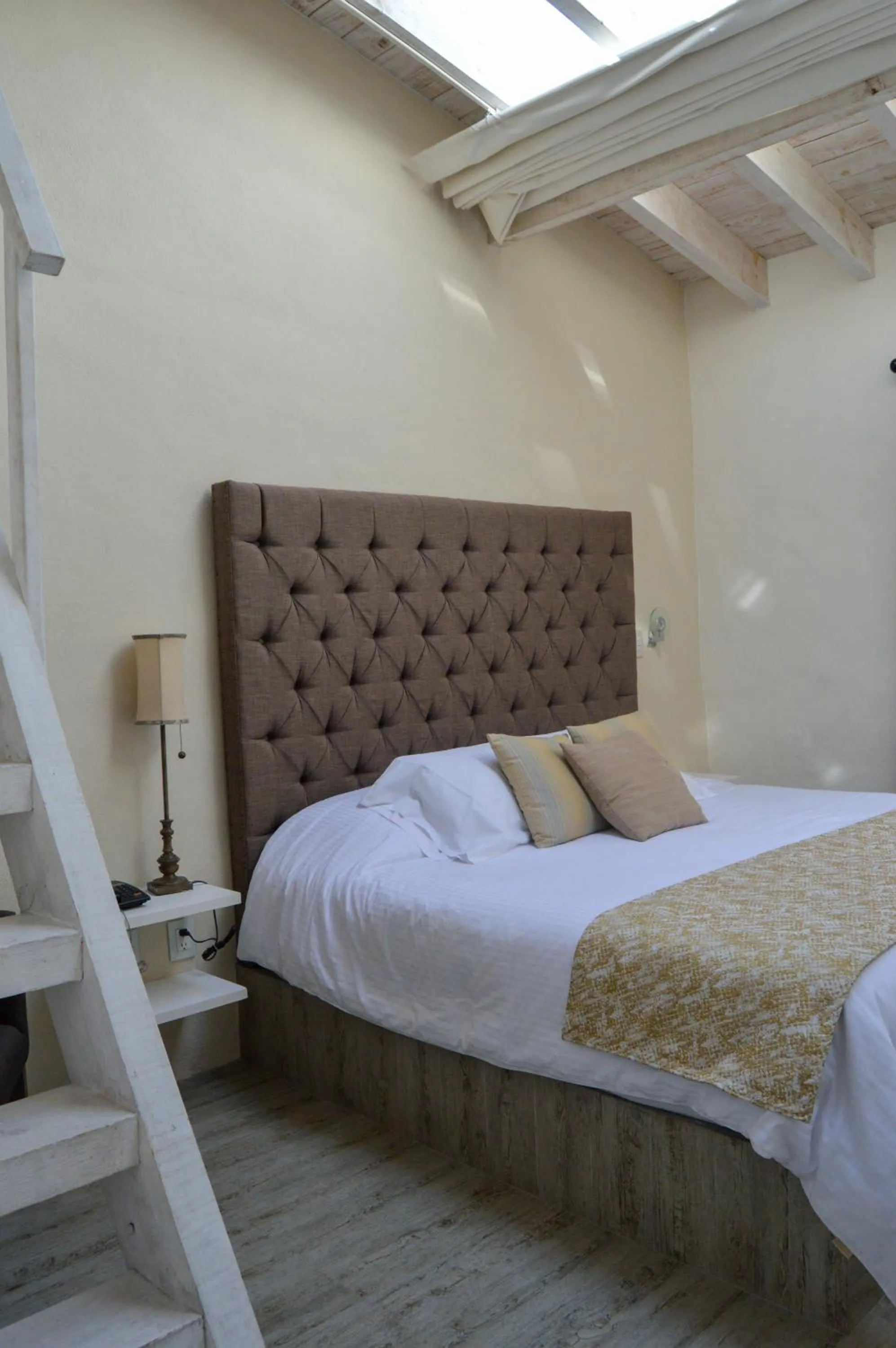 Bed in Hotel de Piedra