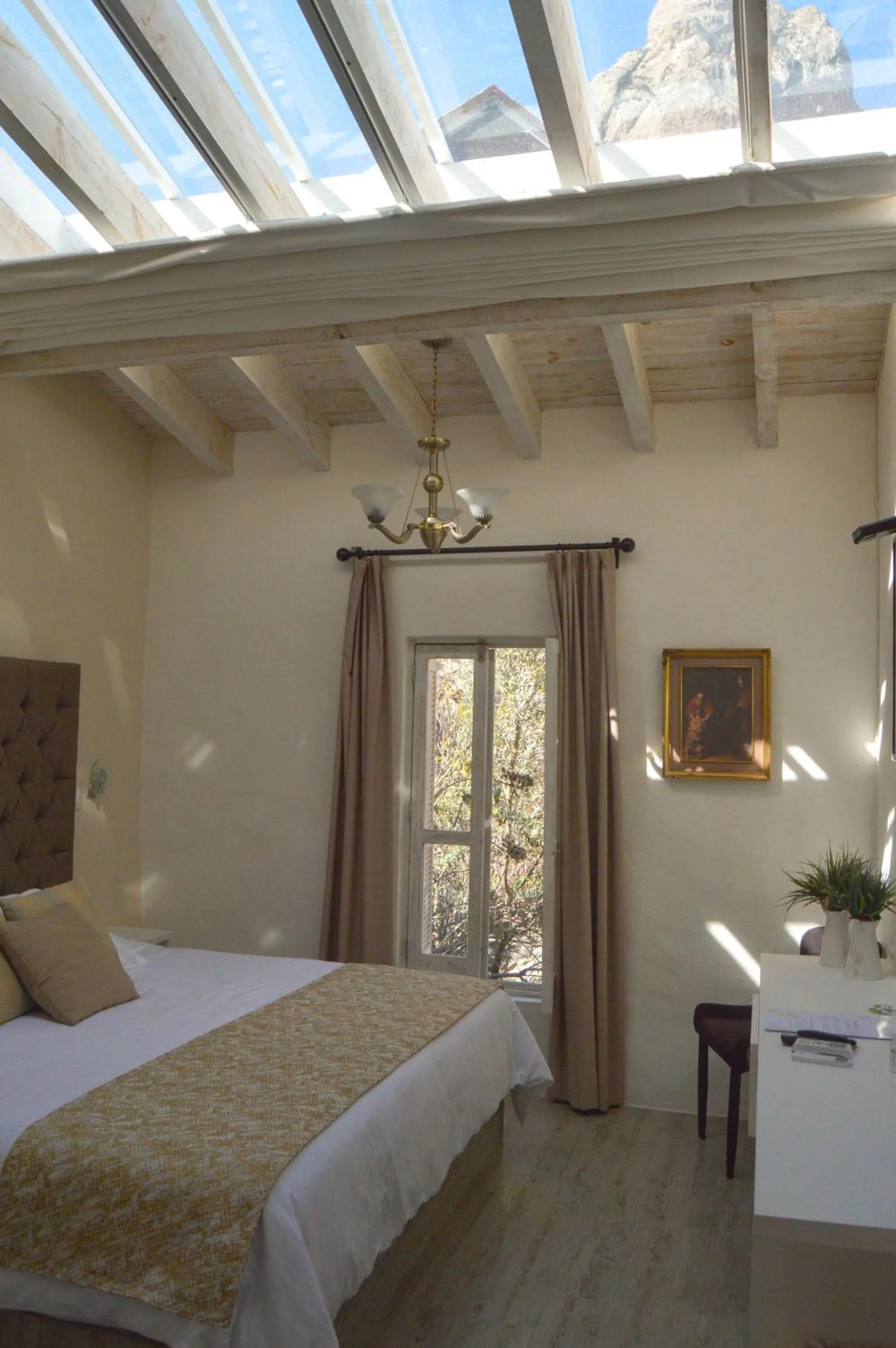 Bed in Hotel de Piedra