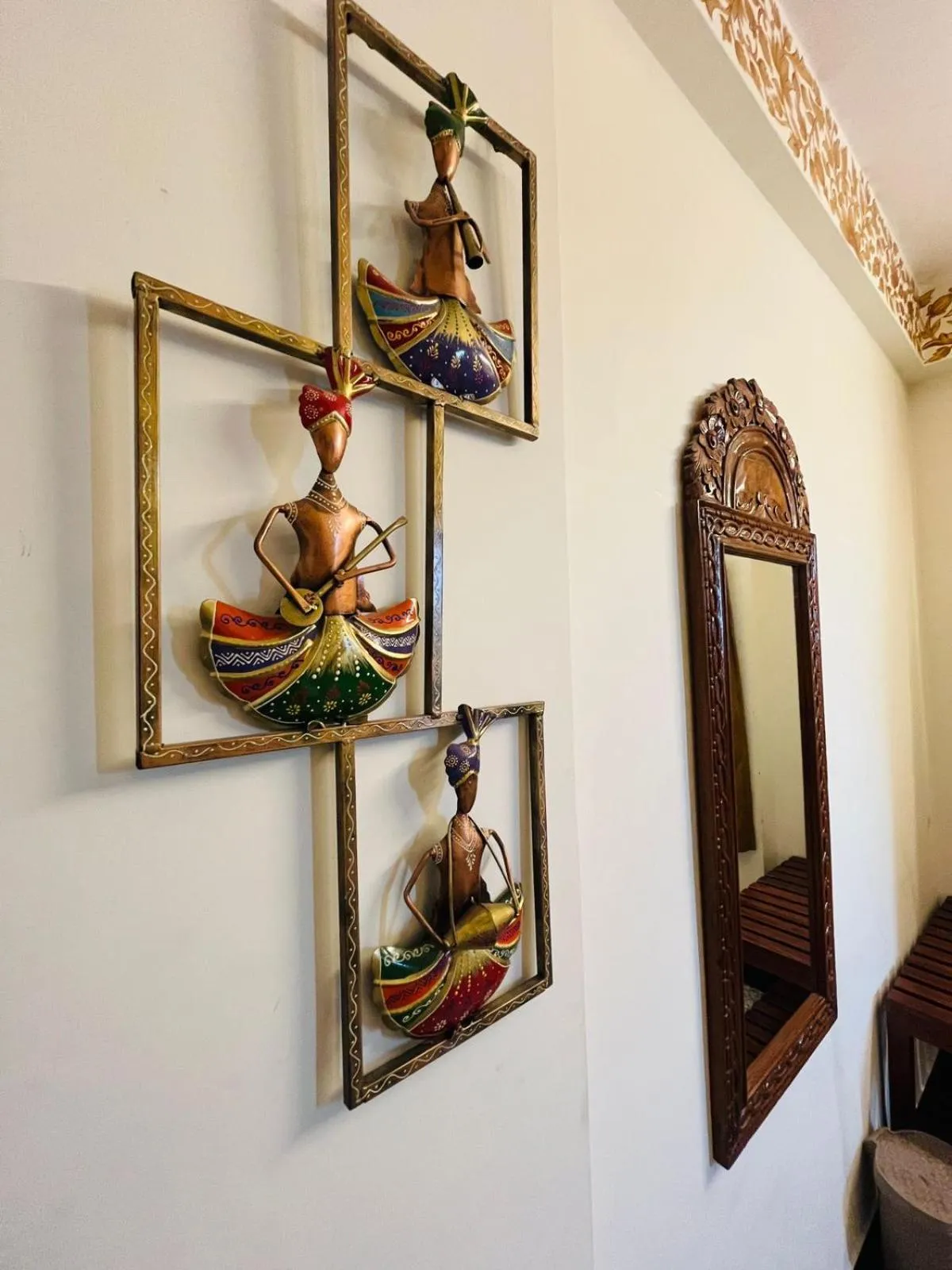 Decorative detail in Teerth Palace Pushkar