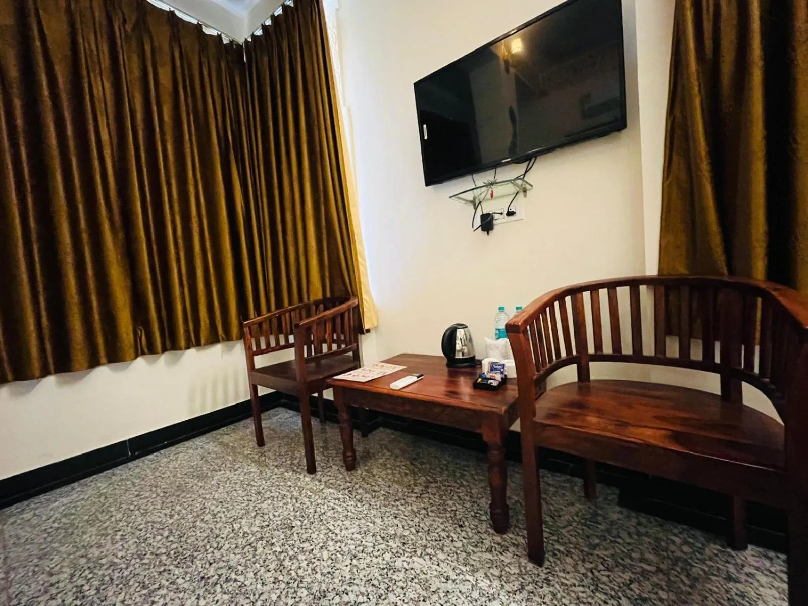 Dining area in Teerth Palace Pushkar