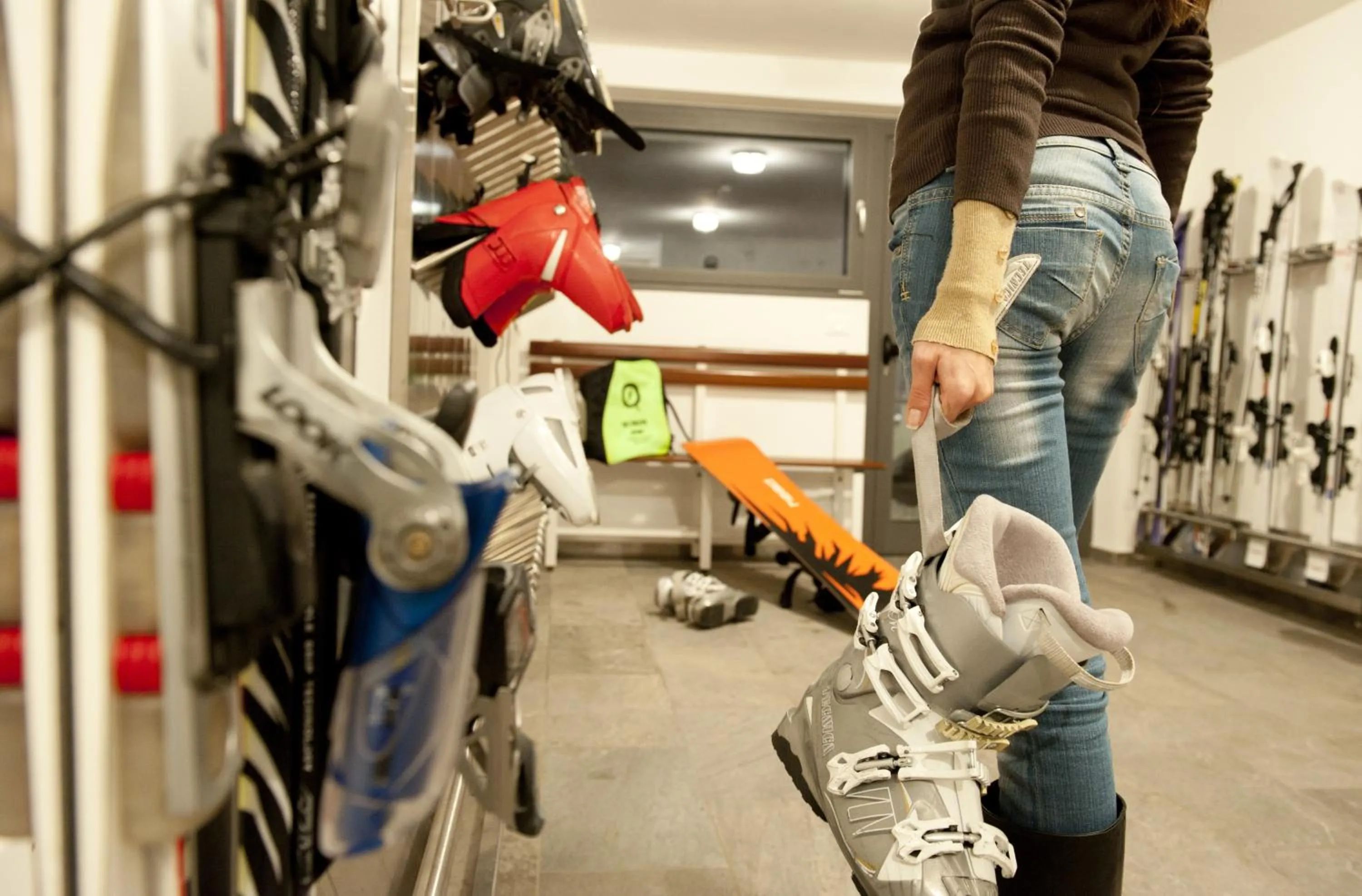 Skiing in Hotel Florian