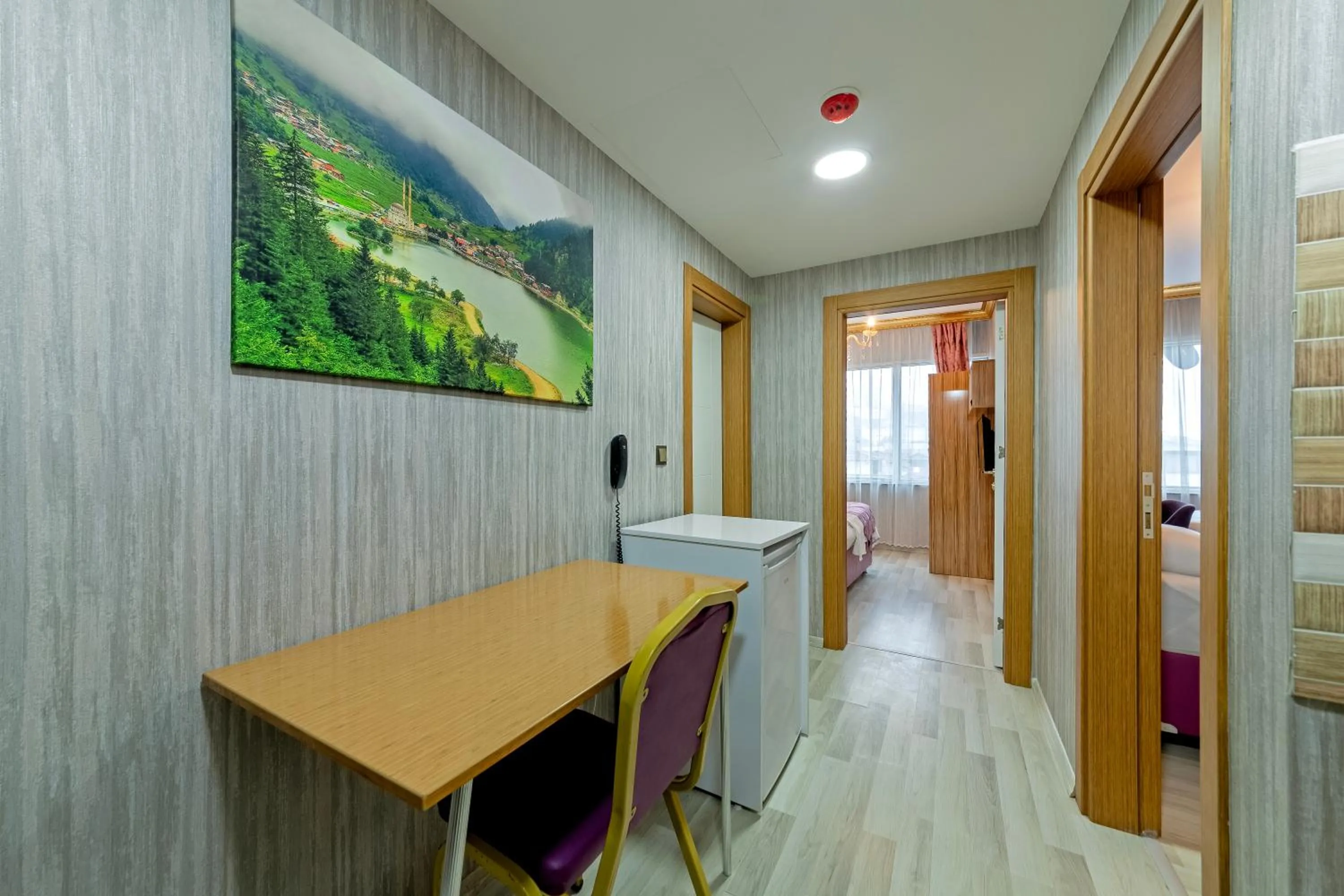 Kitchen or kitchenette in Royal Babil Suites Hotel