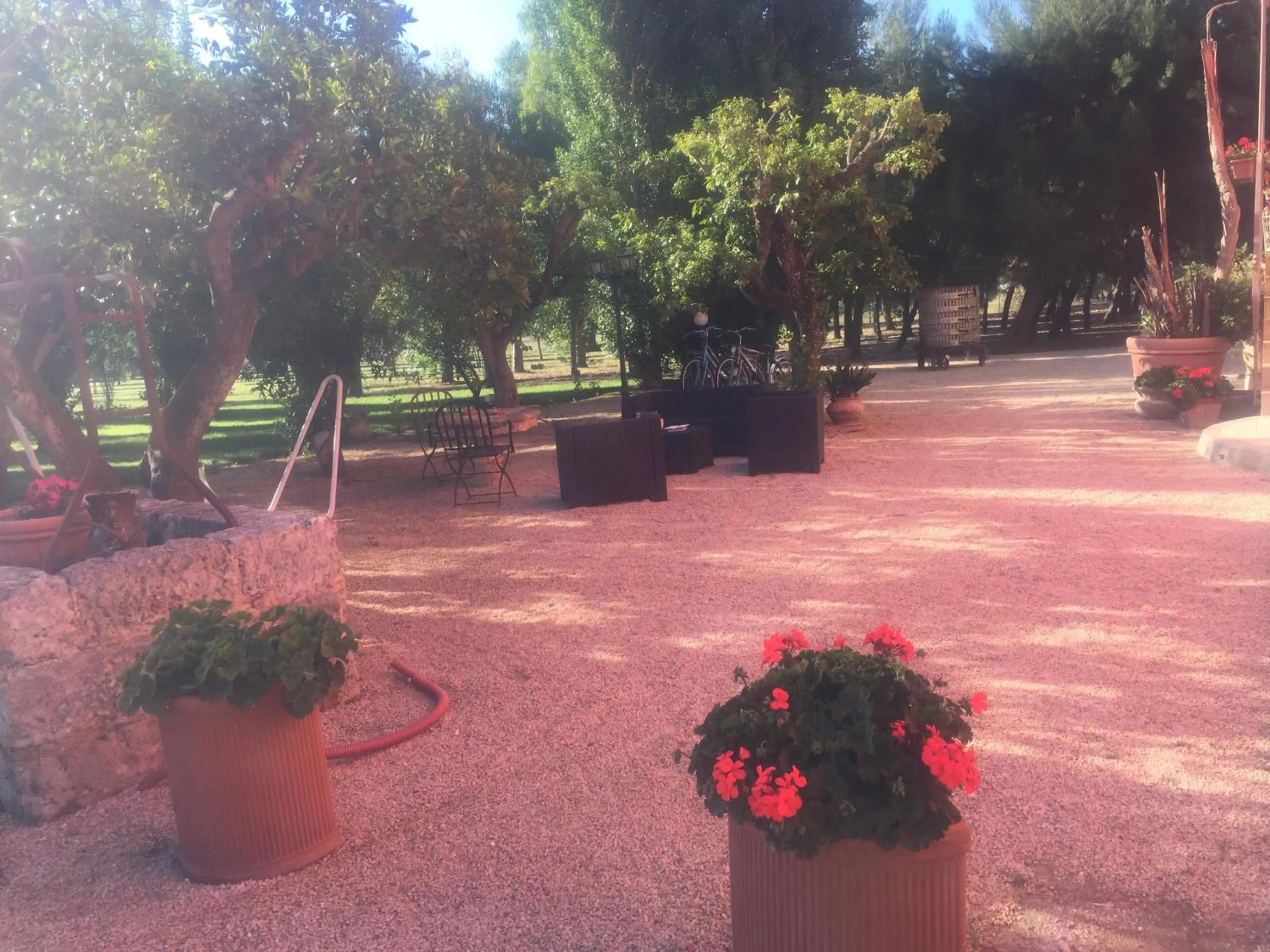 Garden in Tenuta Monaci La Murra