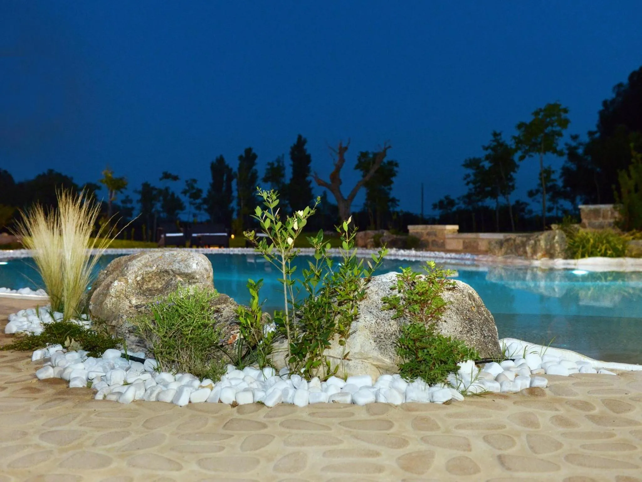 Swimming pool in Tenuta Monaci La Murra
