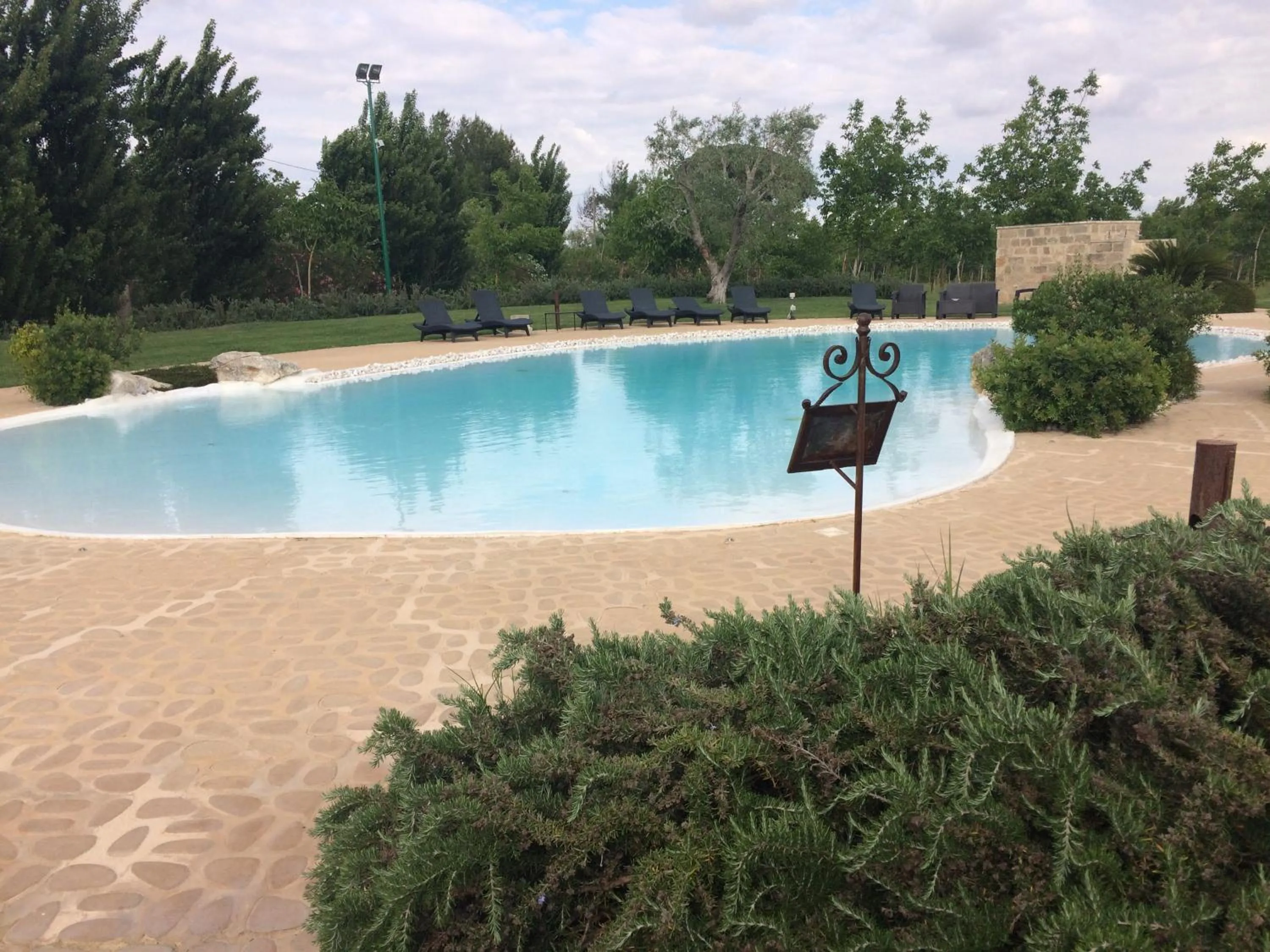 Swimming pool in Tenuta Monaci La Murra