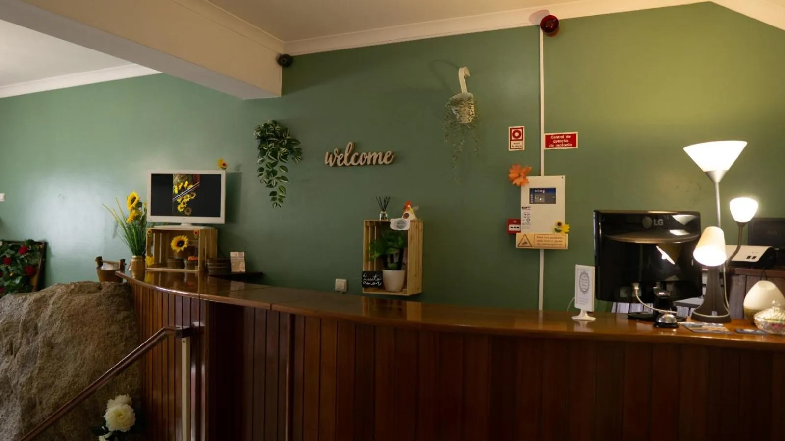 Lobby or reception in Casa das Termas