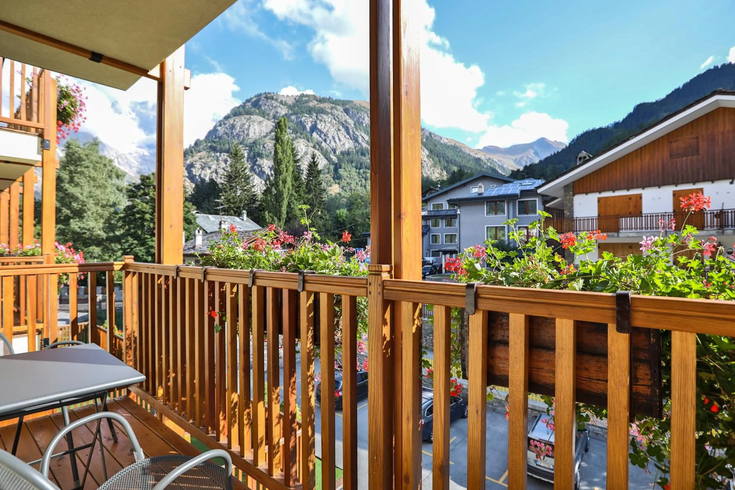Balcony/Terrace in Hotel Crampon