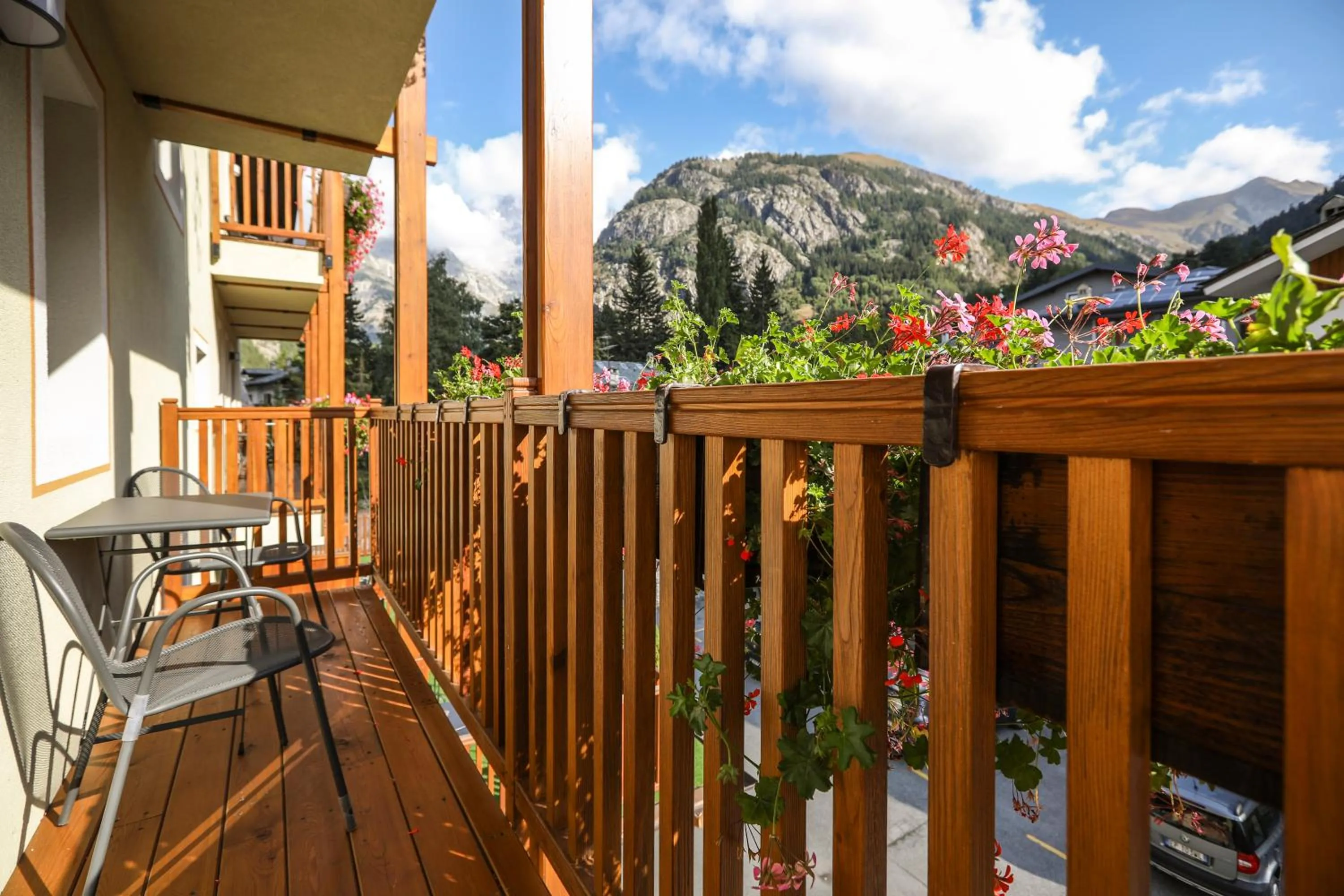Balcony/Terrace in Hotel Crampon