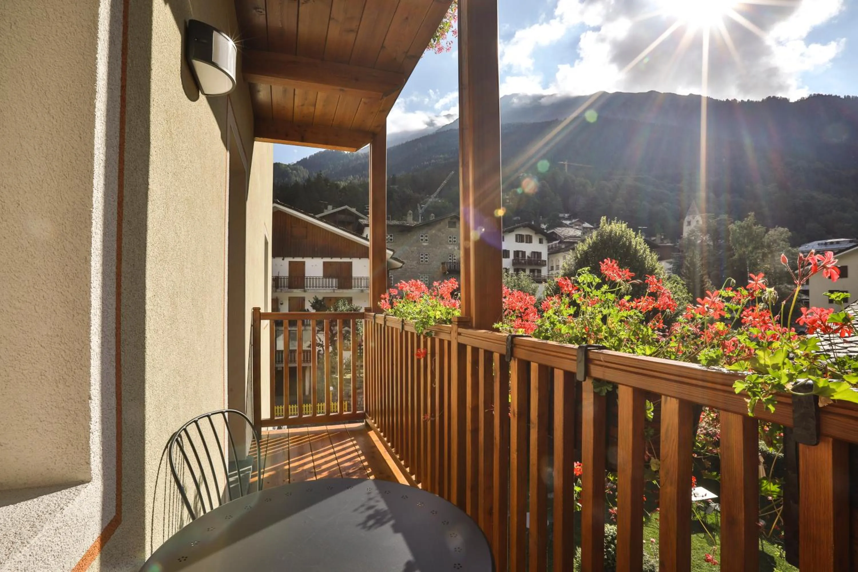 Balcony/Terrace in Hotel Crampon