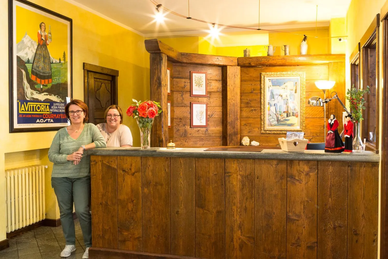 Staff in Hotel Crampon