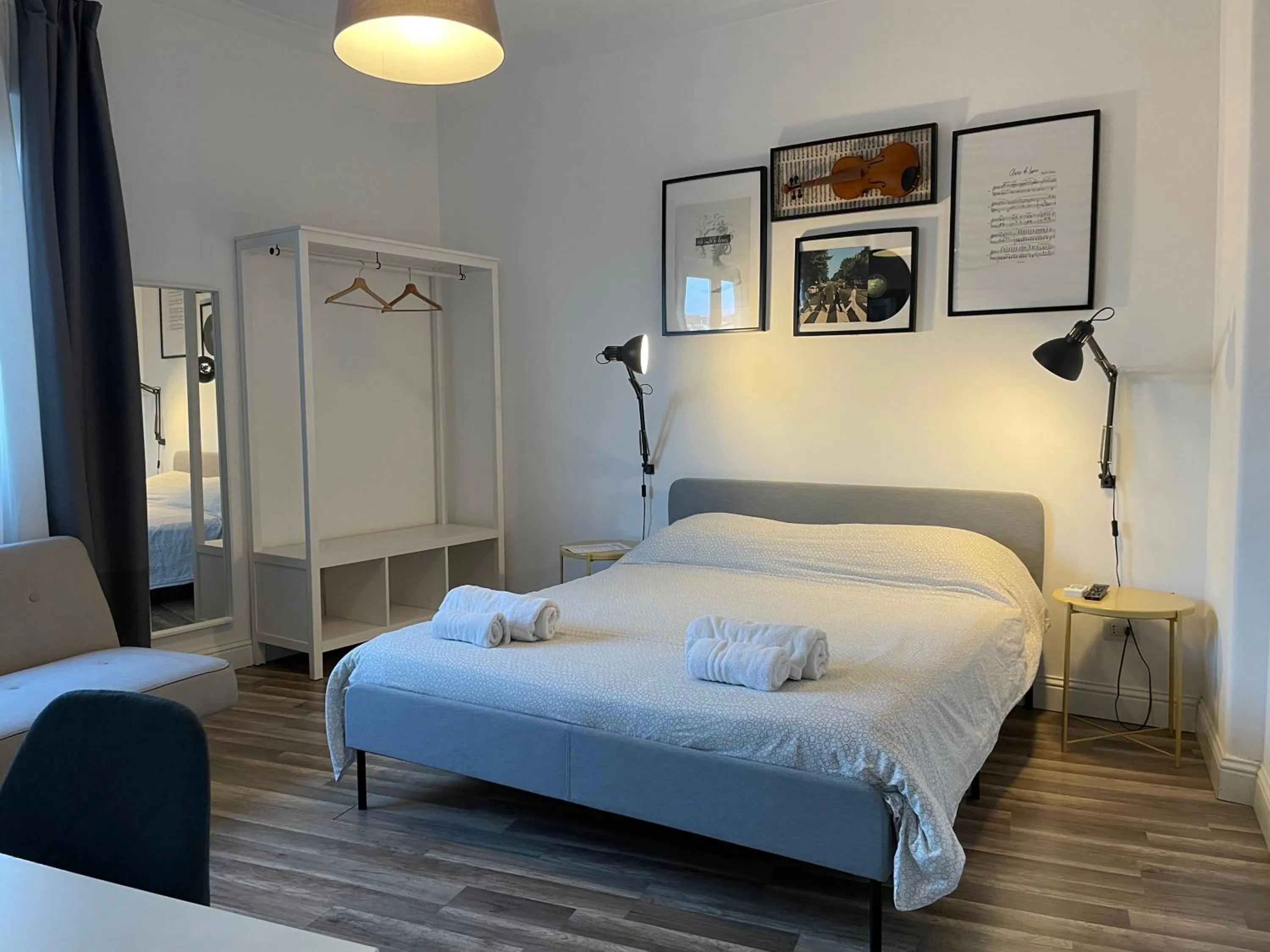 Photo of the whole room, Bed in La Dimora delle Muse