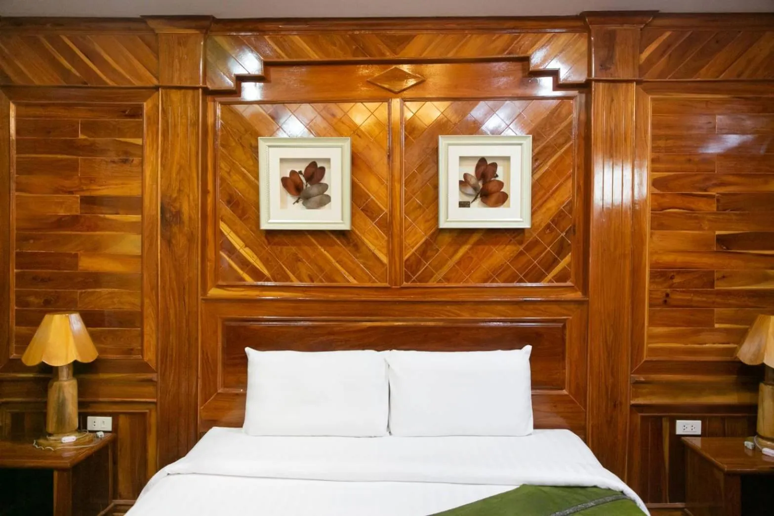 Bed in Sky View Resort Buriram