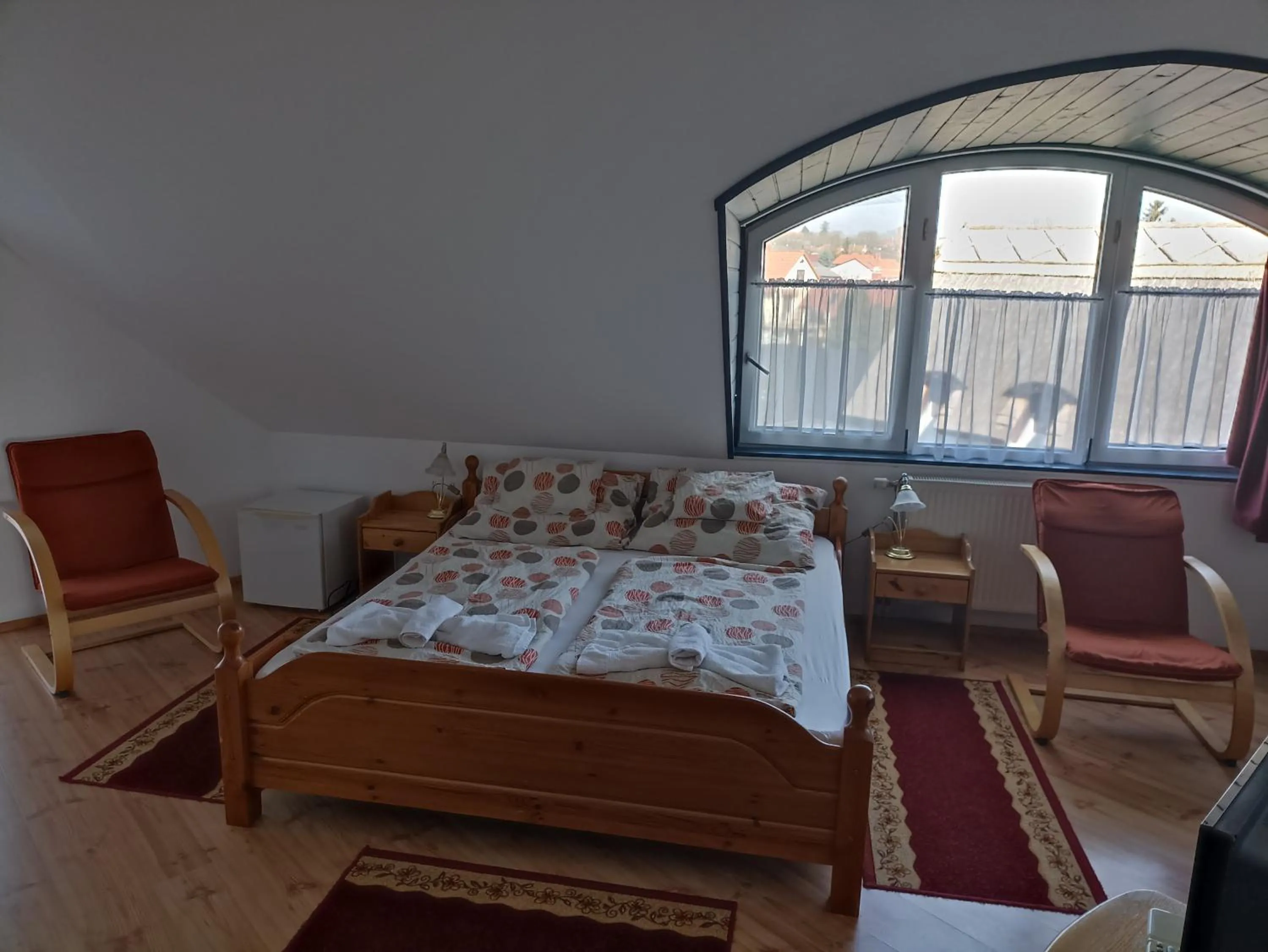 Bed in Muschel Panzió
