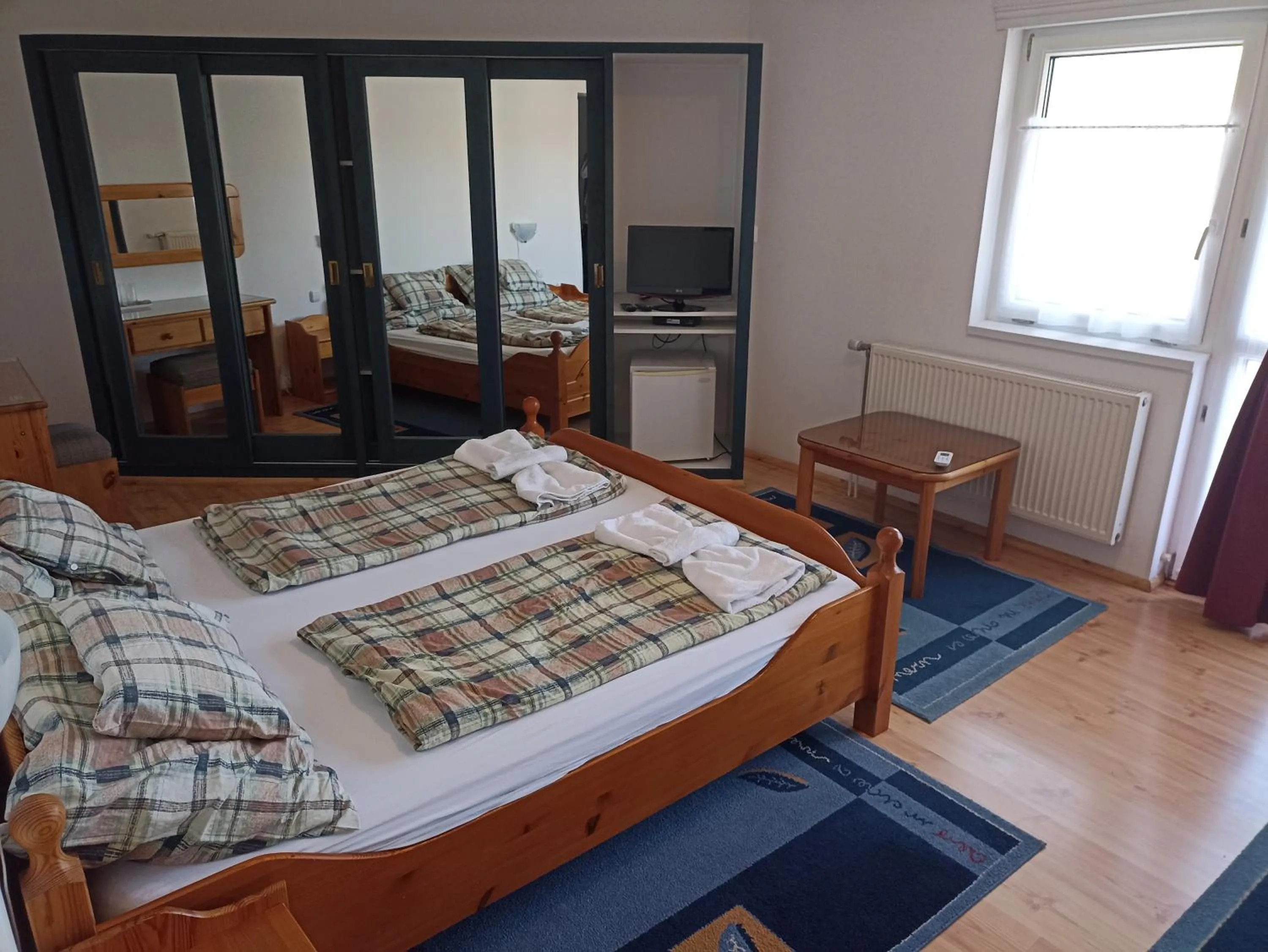 Bed in Muschel Panzió