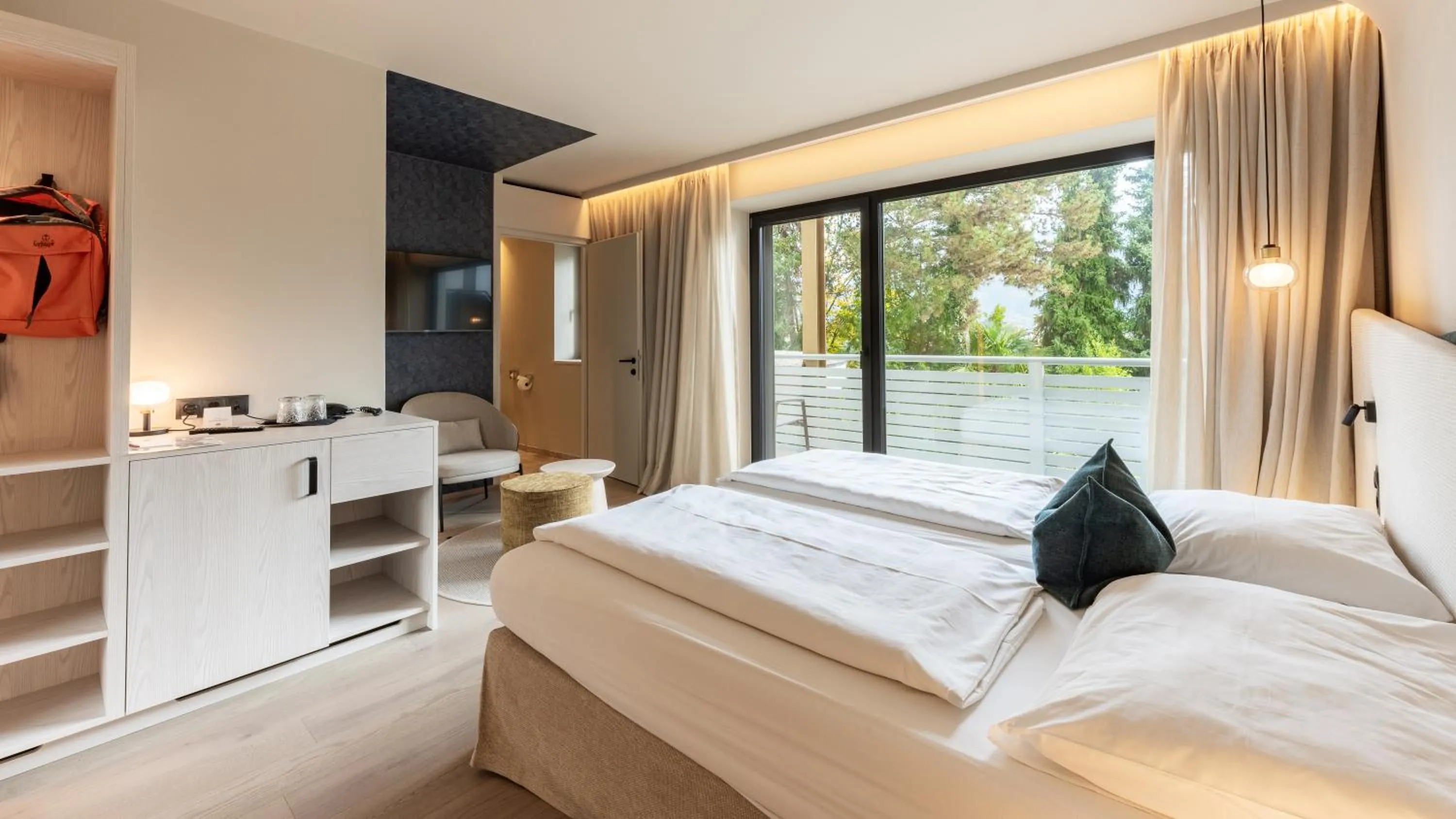 Bed in Hotel Gschwangut