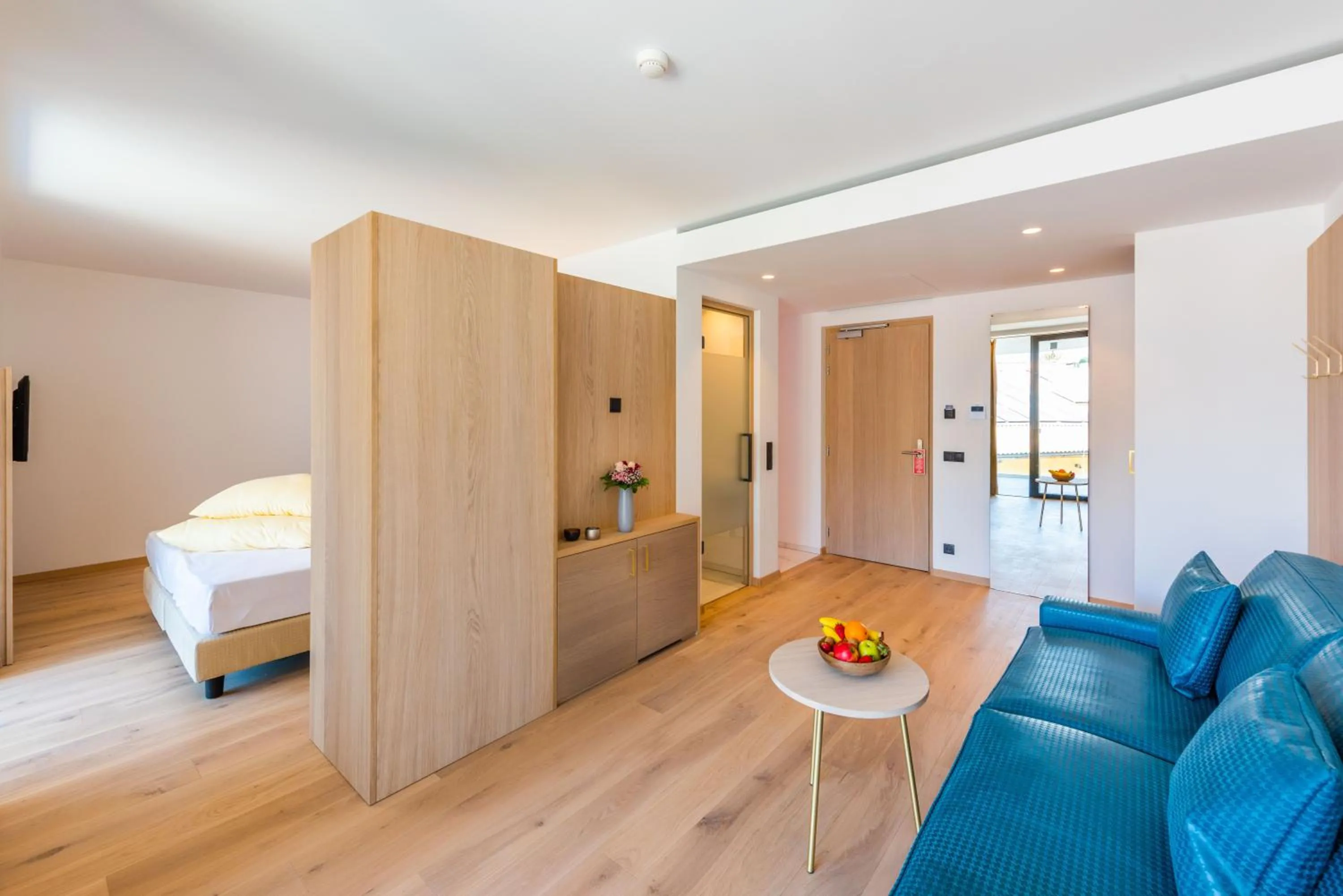 Bed in Hotel Gschwangut