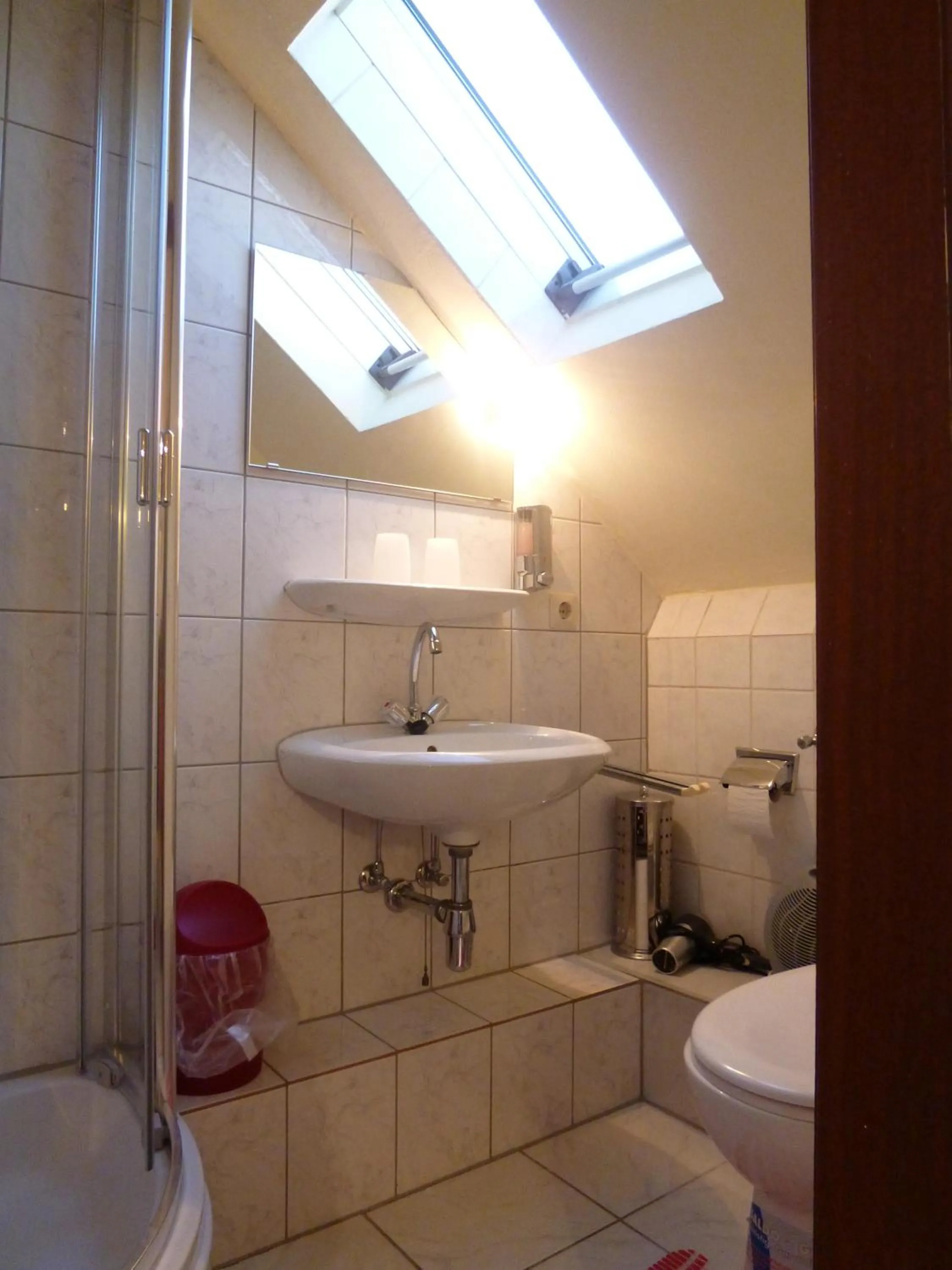 Bathroom in Airport Apartment