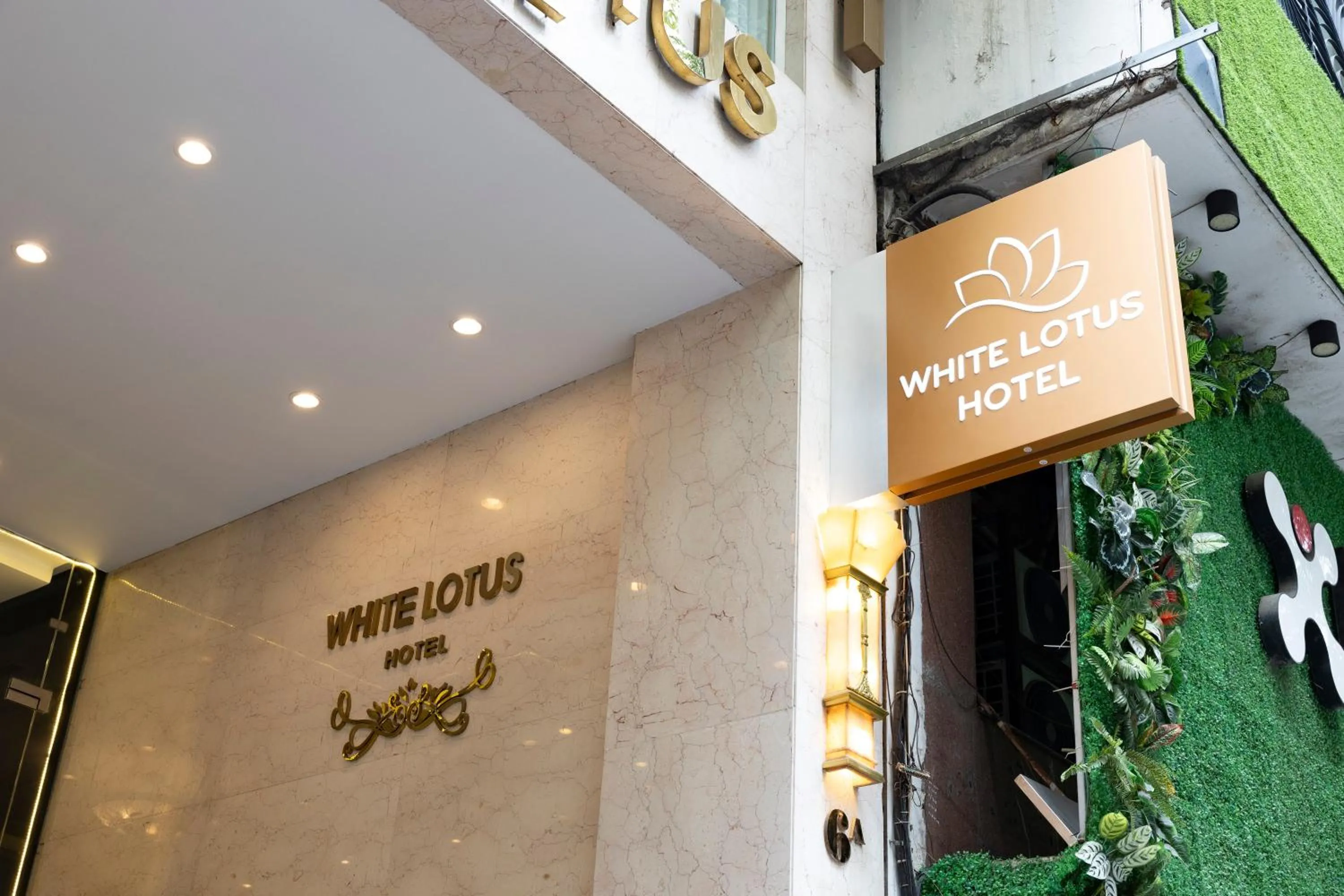 Property logo or sign in White Lotus Hotel Saigon