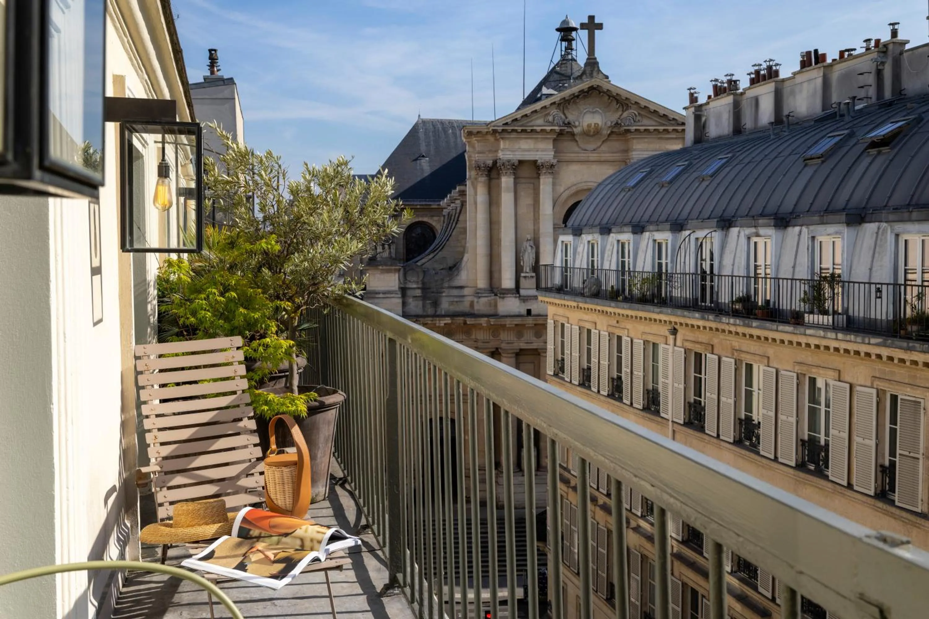 Balcony/Terrace in Hôtel Le Pradey