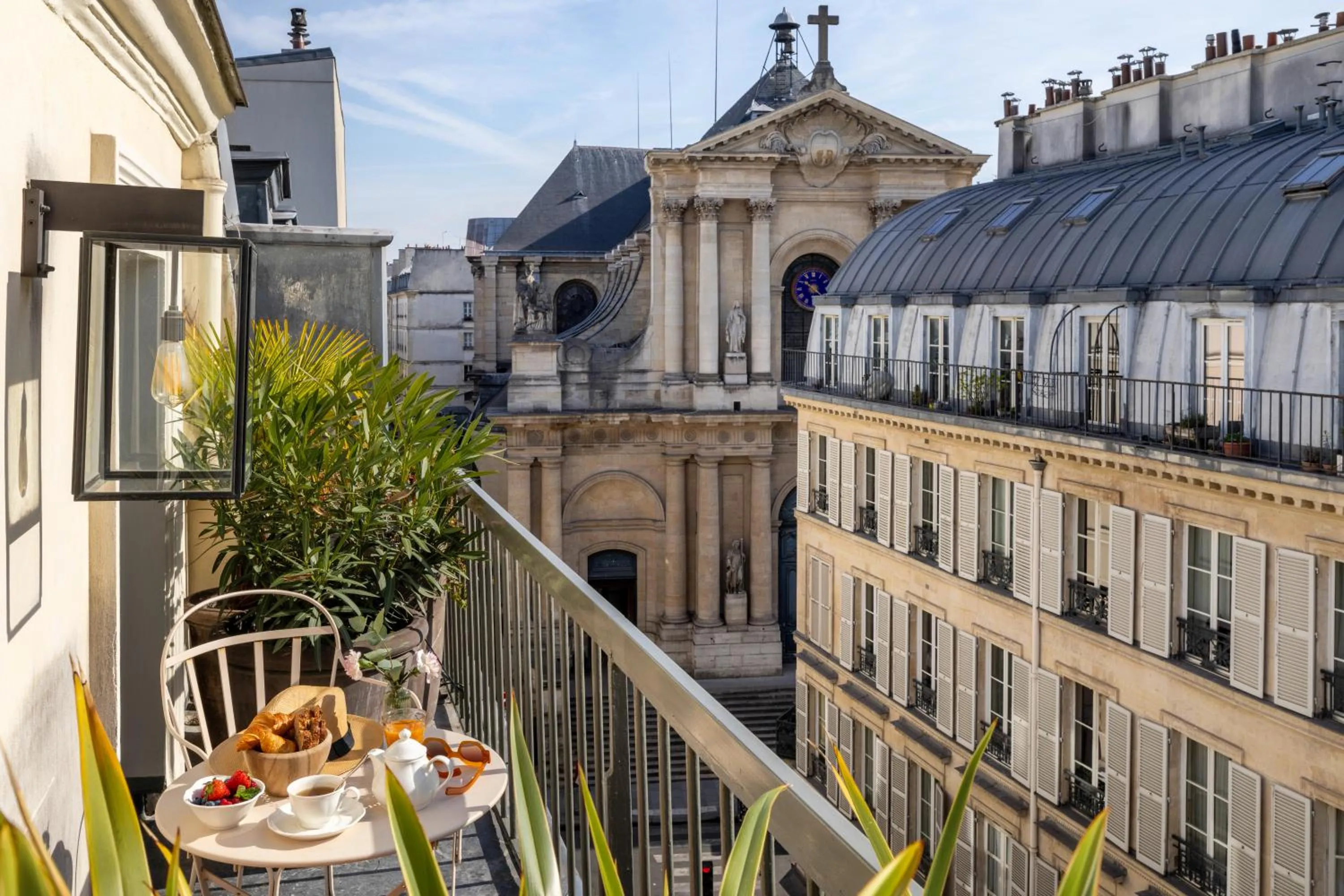 Balcony/Terrace in Hôtel Le Pradey