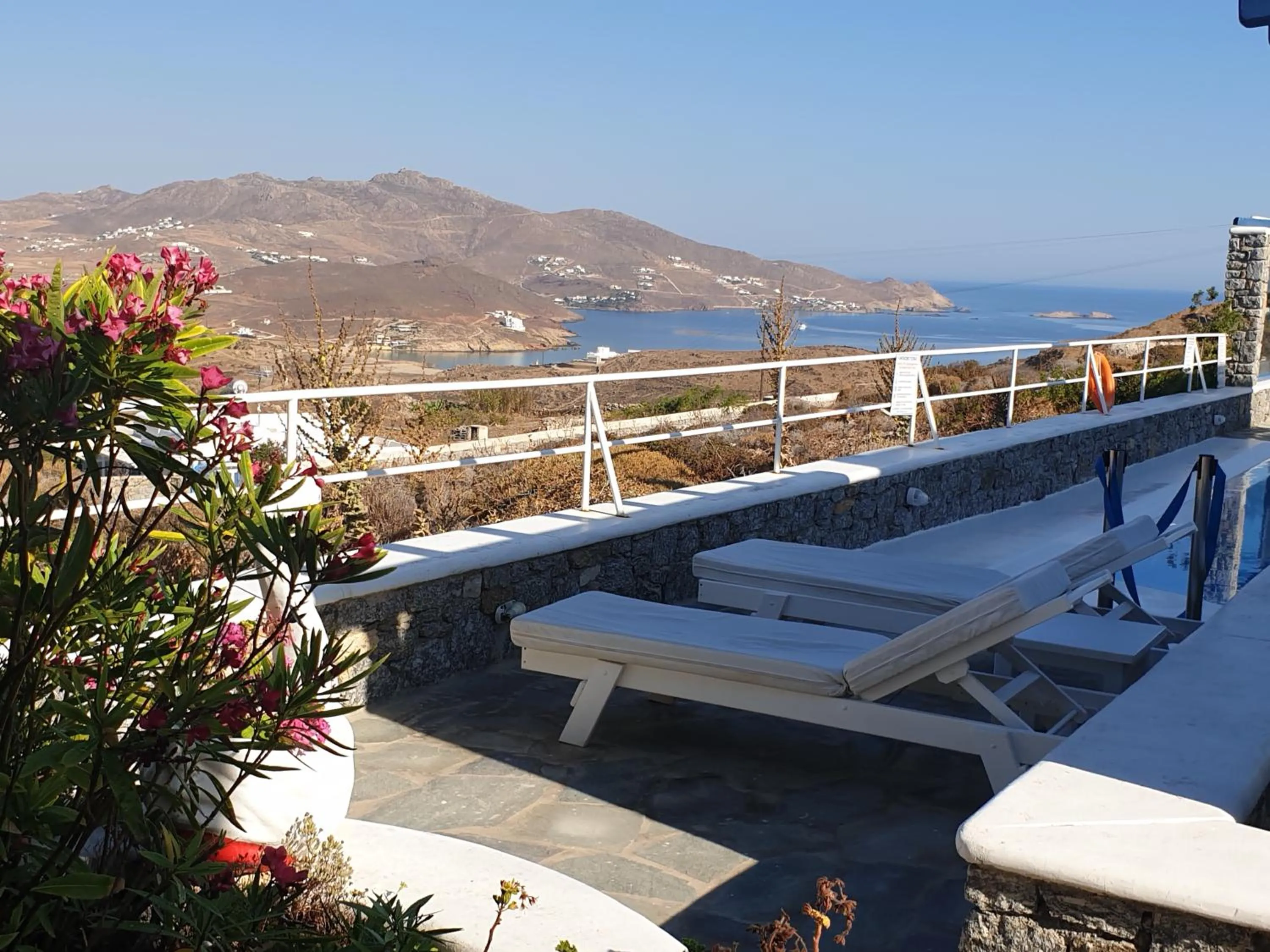 Natural landscape in Mykonos Pro-care Suites