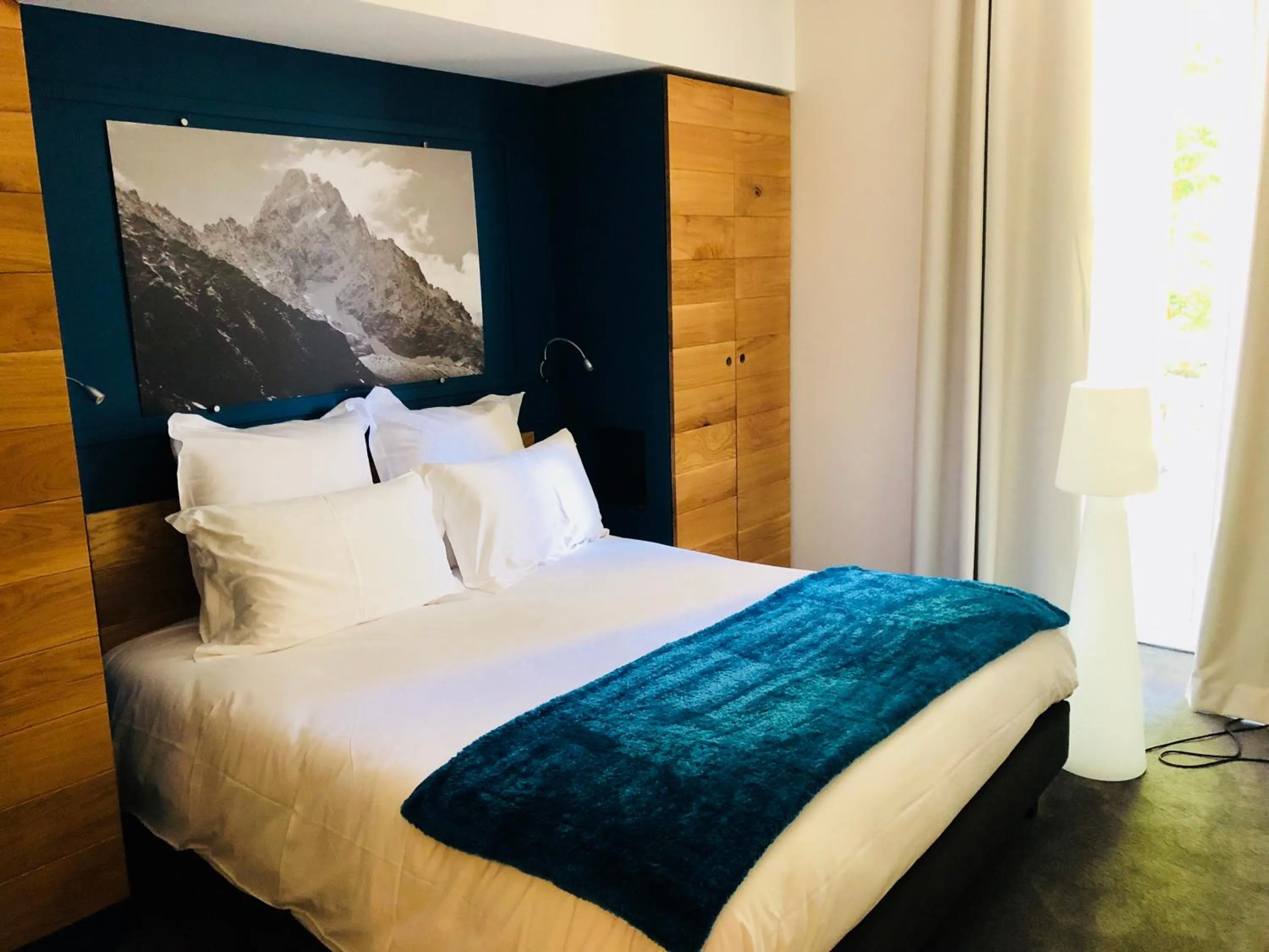 Bed in Appart'Hotel Aiguille Verte & Spa