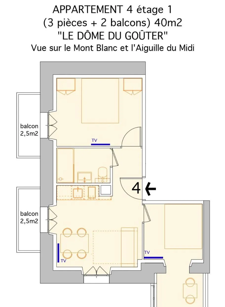 Appart'Hotel Aiguille Verte & Spa