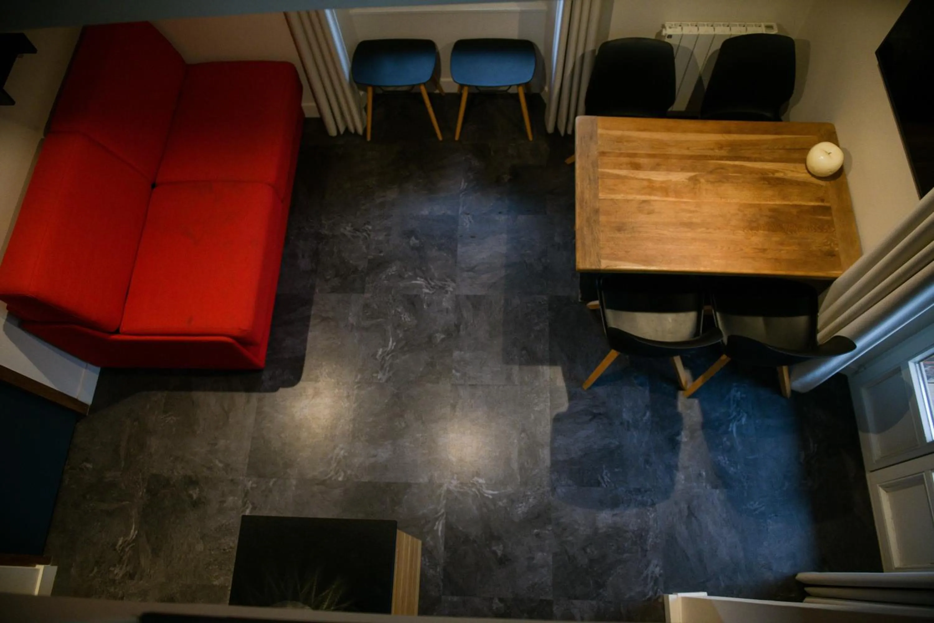 Living room in Appart'Hotel Aiguille Verte & Spa