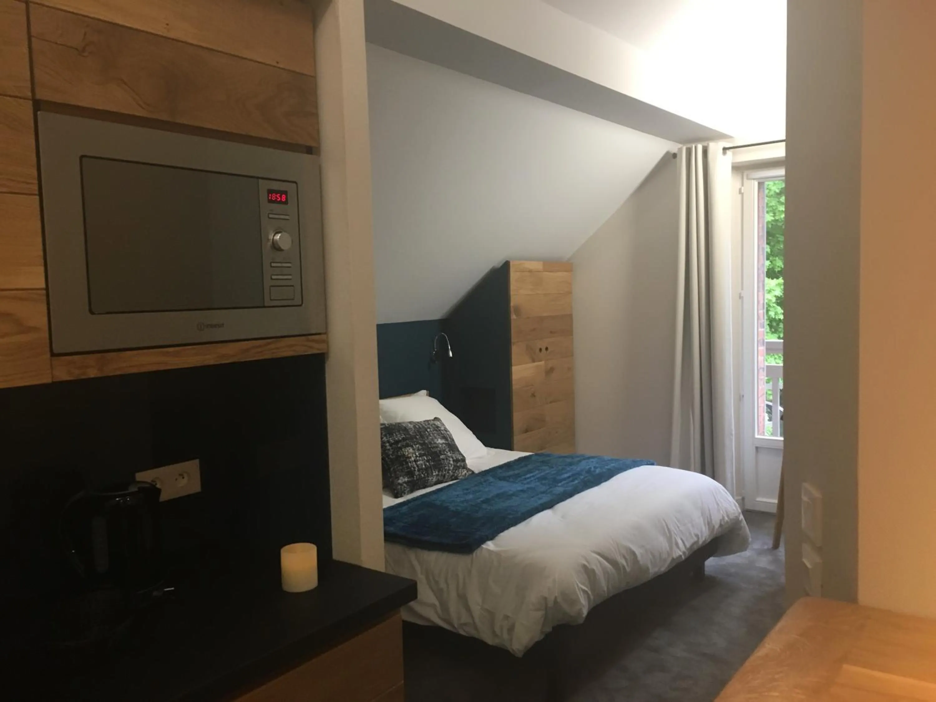 Bed in Appart'Hotel Aiguille Verte & Spa