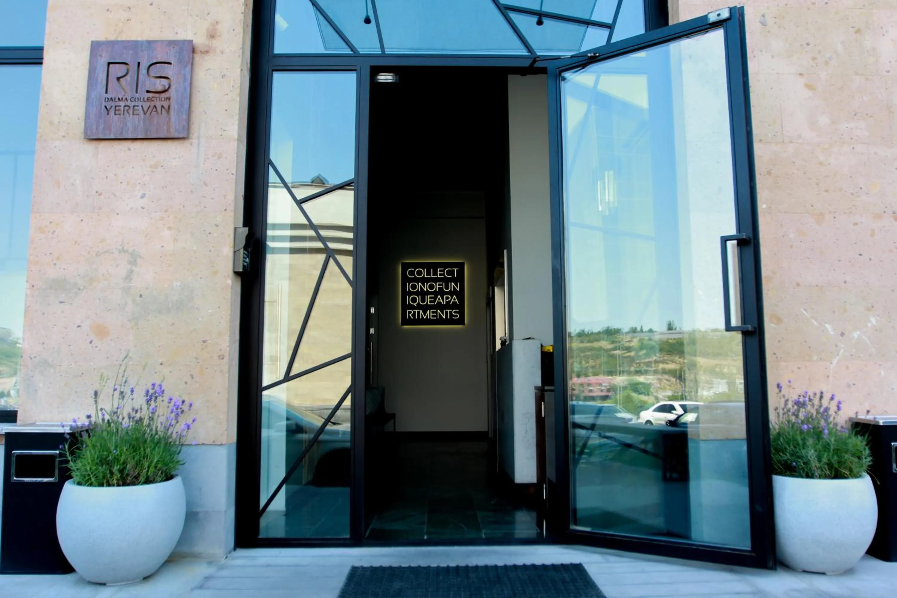 Facade/entrance in RIS Dalma Collection Yerevan