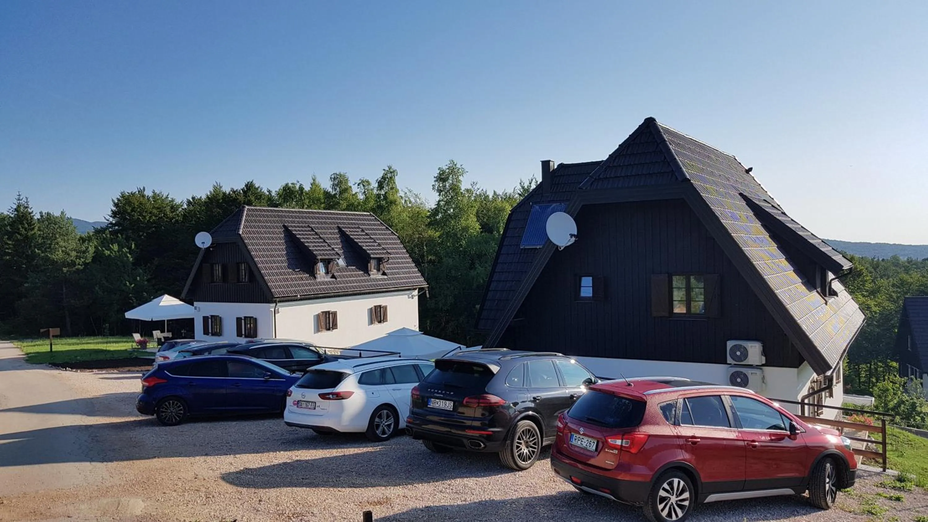 Property building in B&B Plitvice Lakes Villa Prica