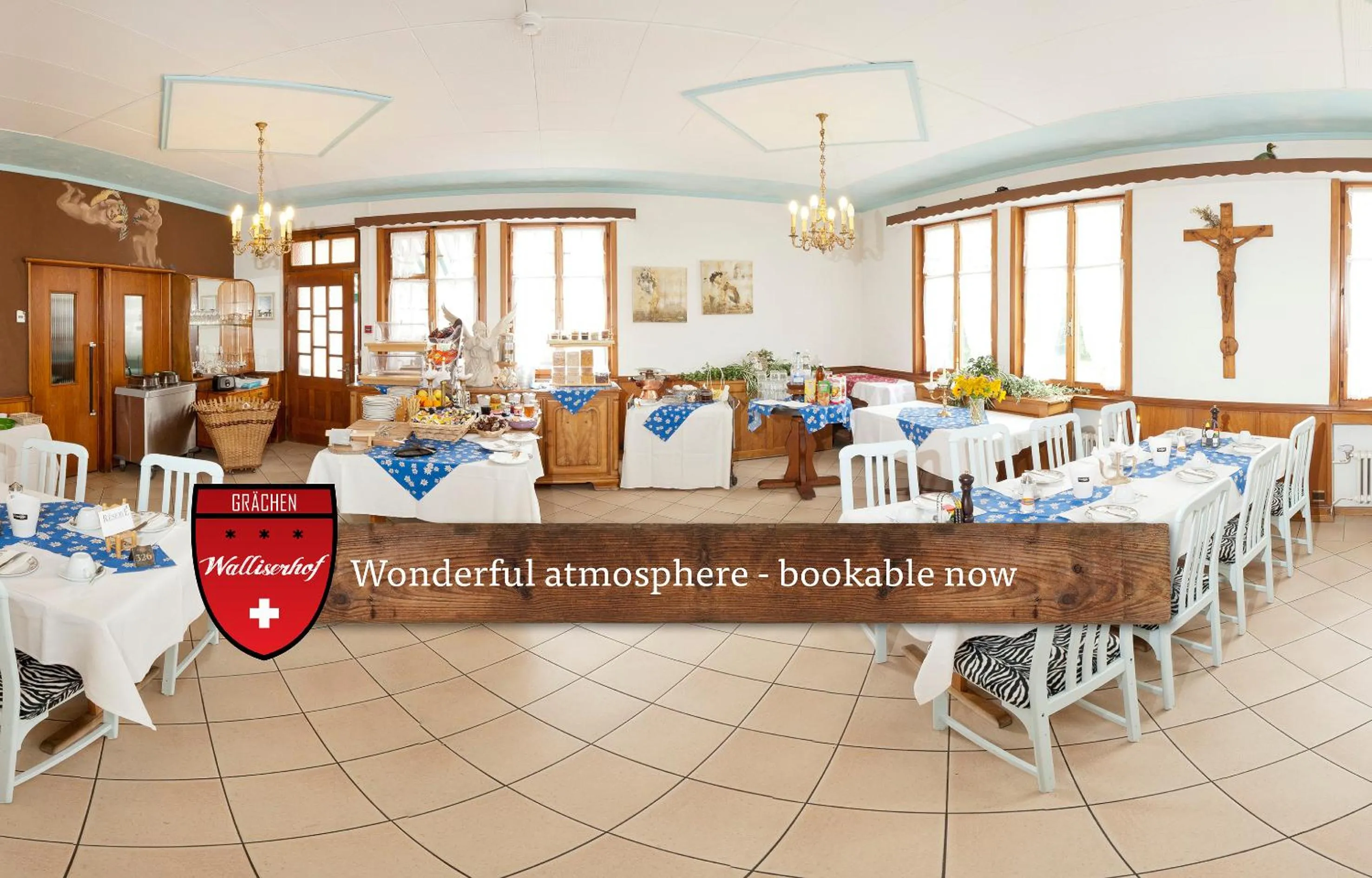 Restaurant/places to eat in Hotel Walliserhof - The Dom Collection