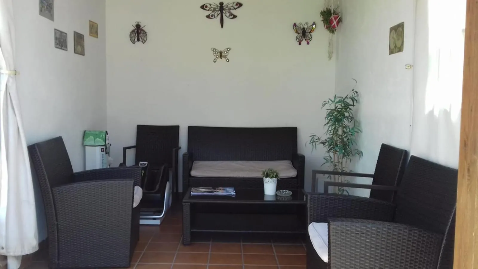 Seating area in PortoSantiago
